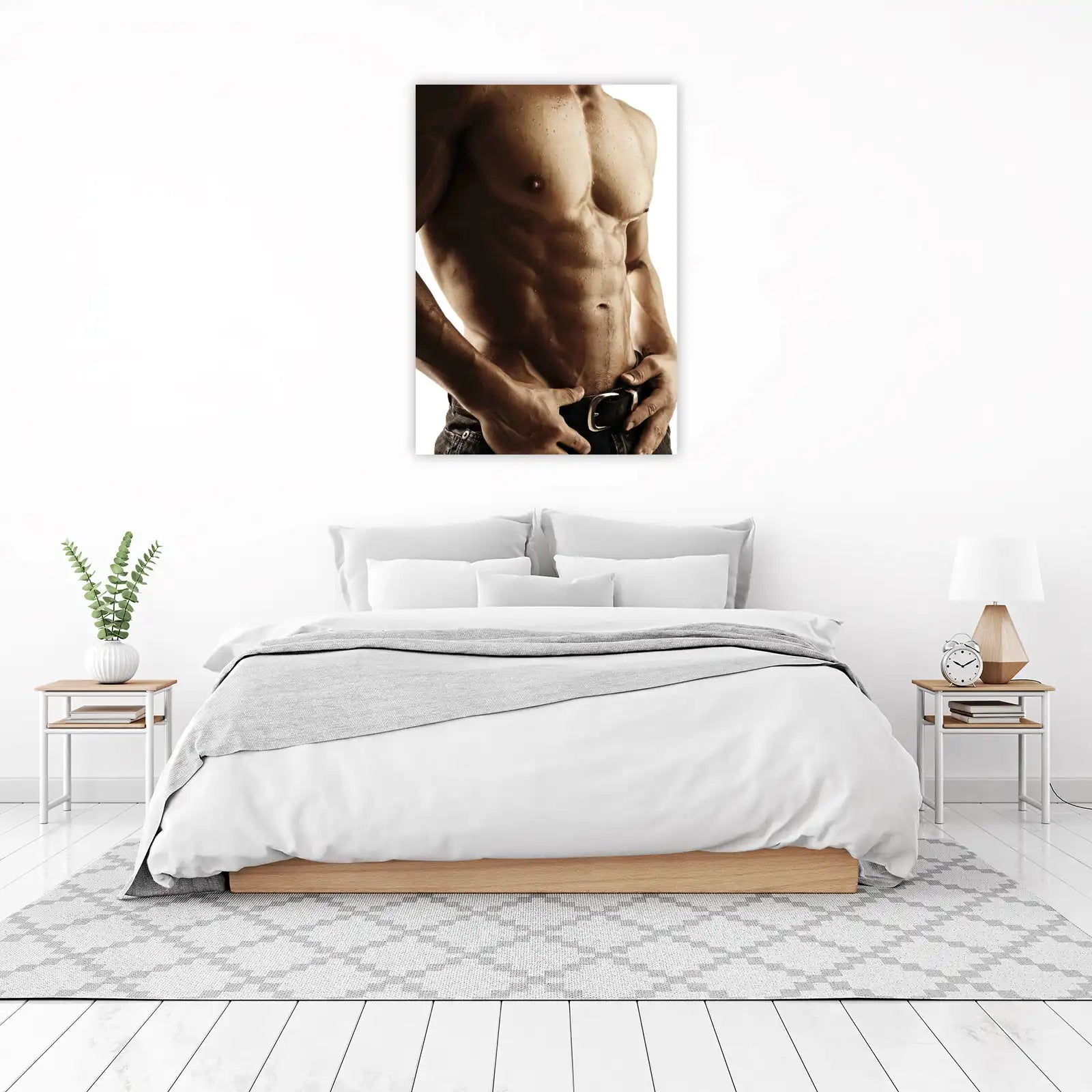 Ripped Physique Sweat & Grit Wall Art
