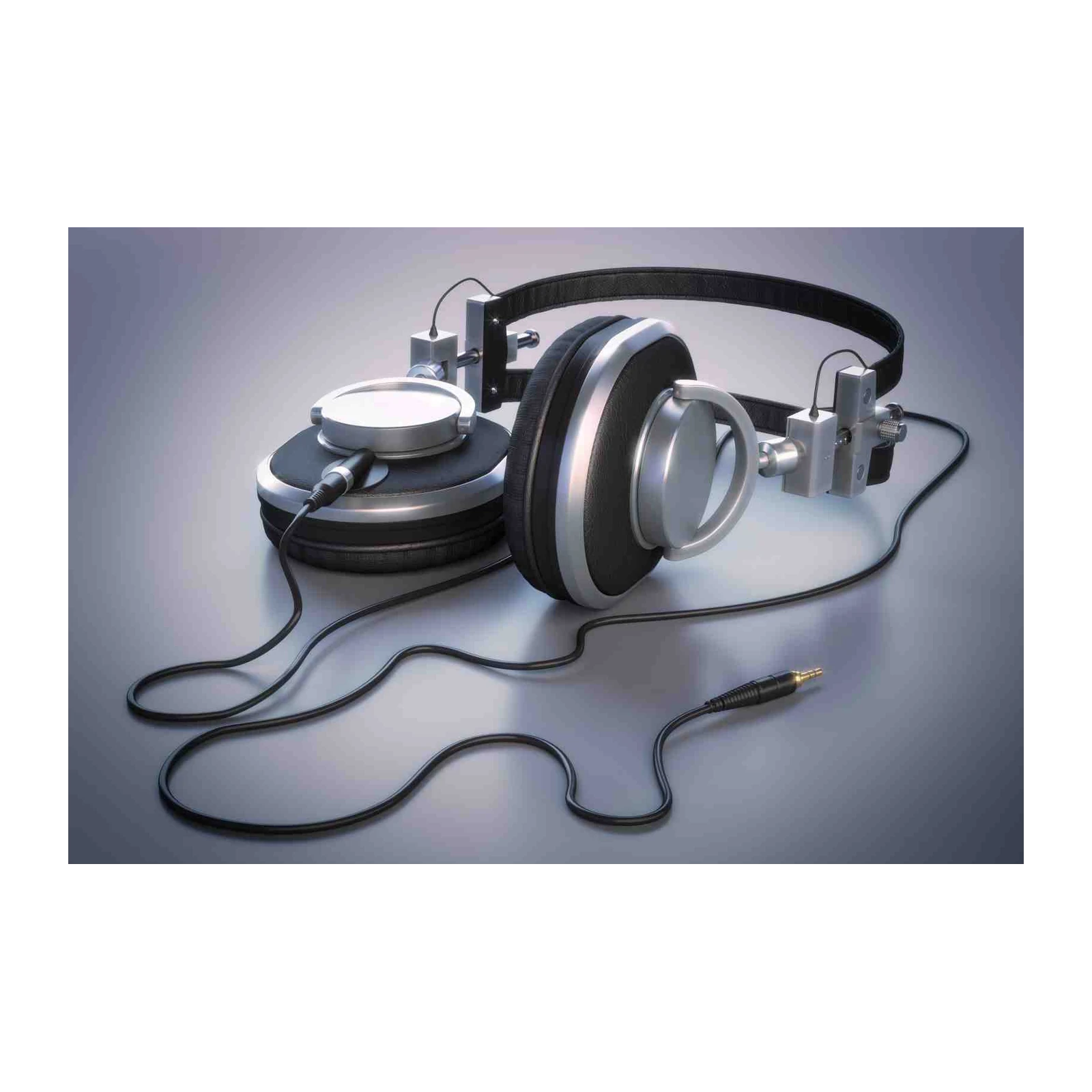 Vintage Headphones Wall Art Wall Art