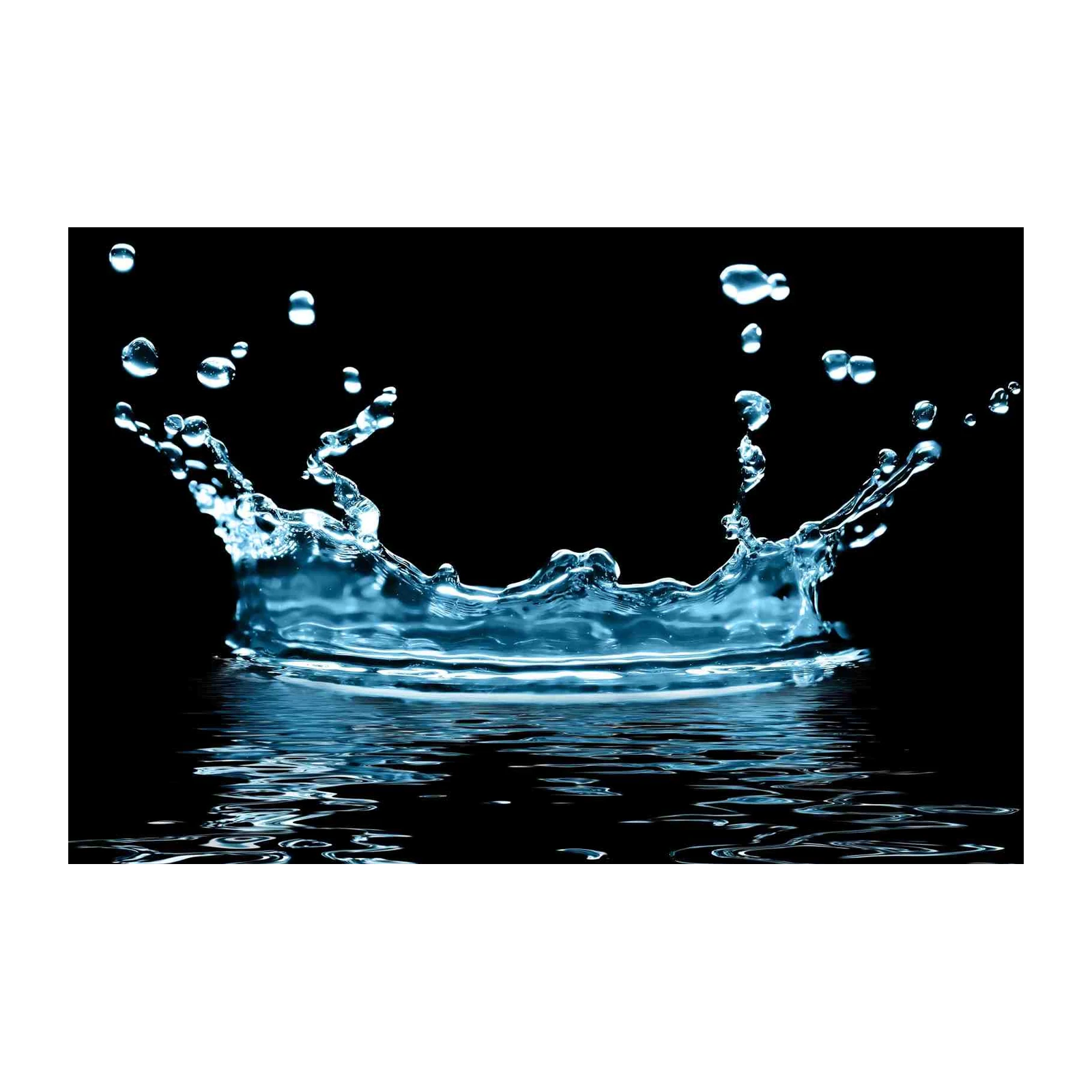 Dynamic Water Splash Artwork Wall Art