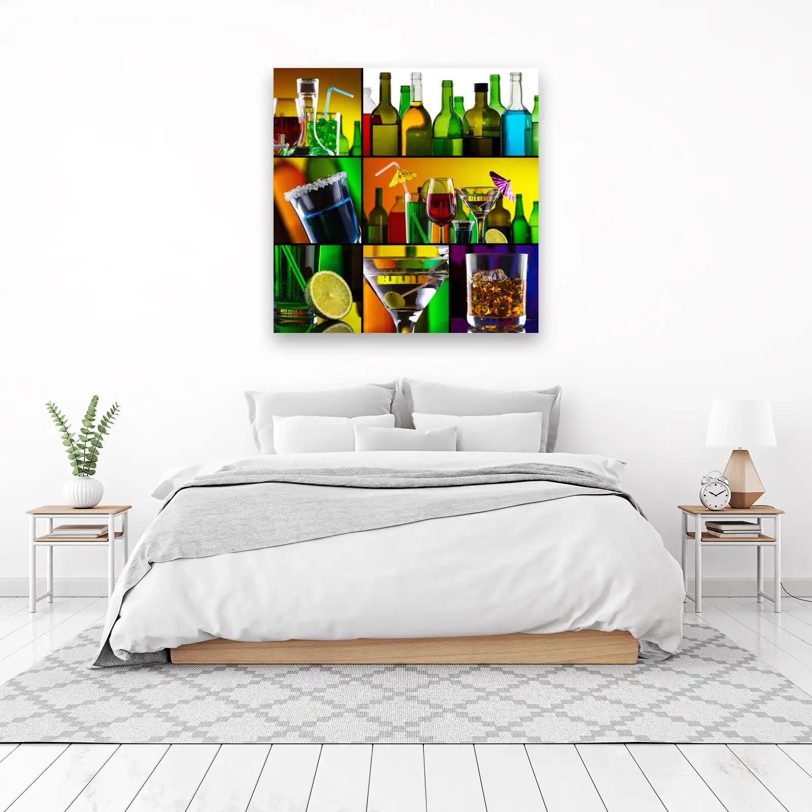 Vibrant Cocktail Collection Wall Art