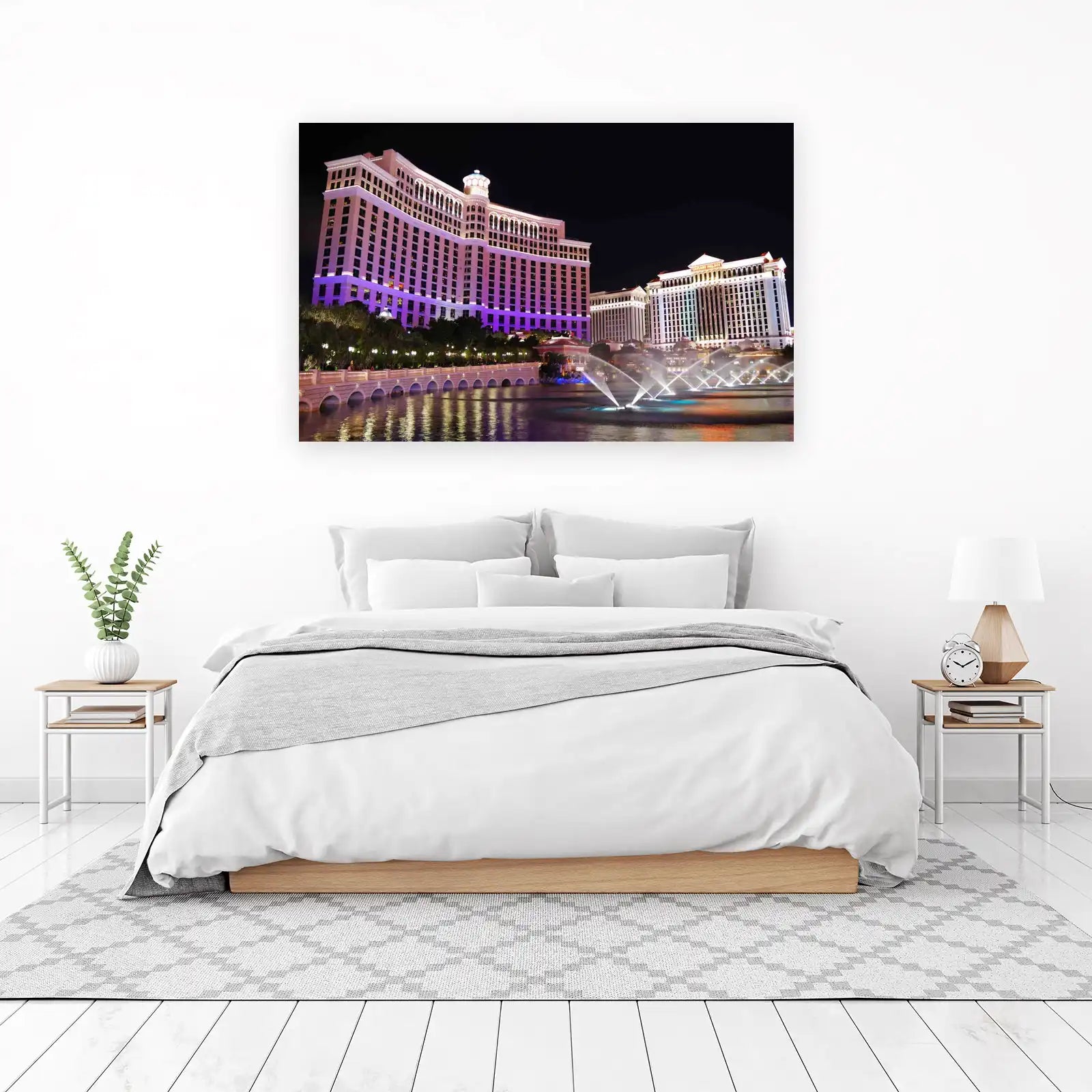 Las Vegas Bellagio & Caesars Palace Wall Art