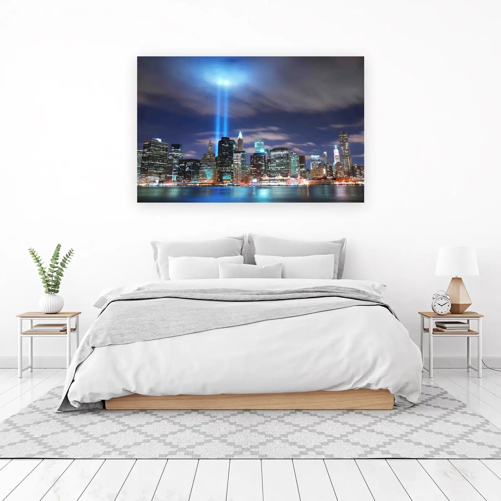 NYC Tribute in Light Wall Art