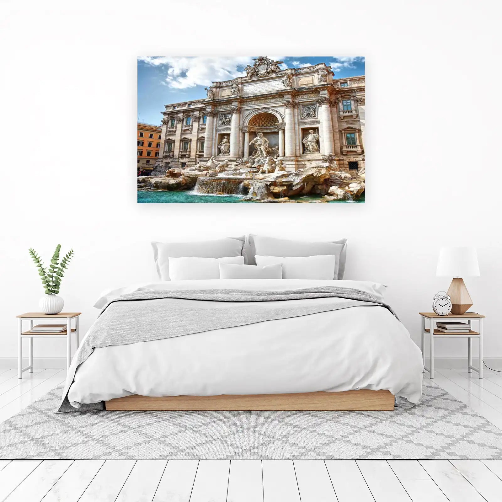 Trevi Fountain Rome Art Wall Wall Art