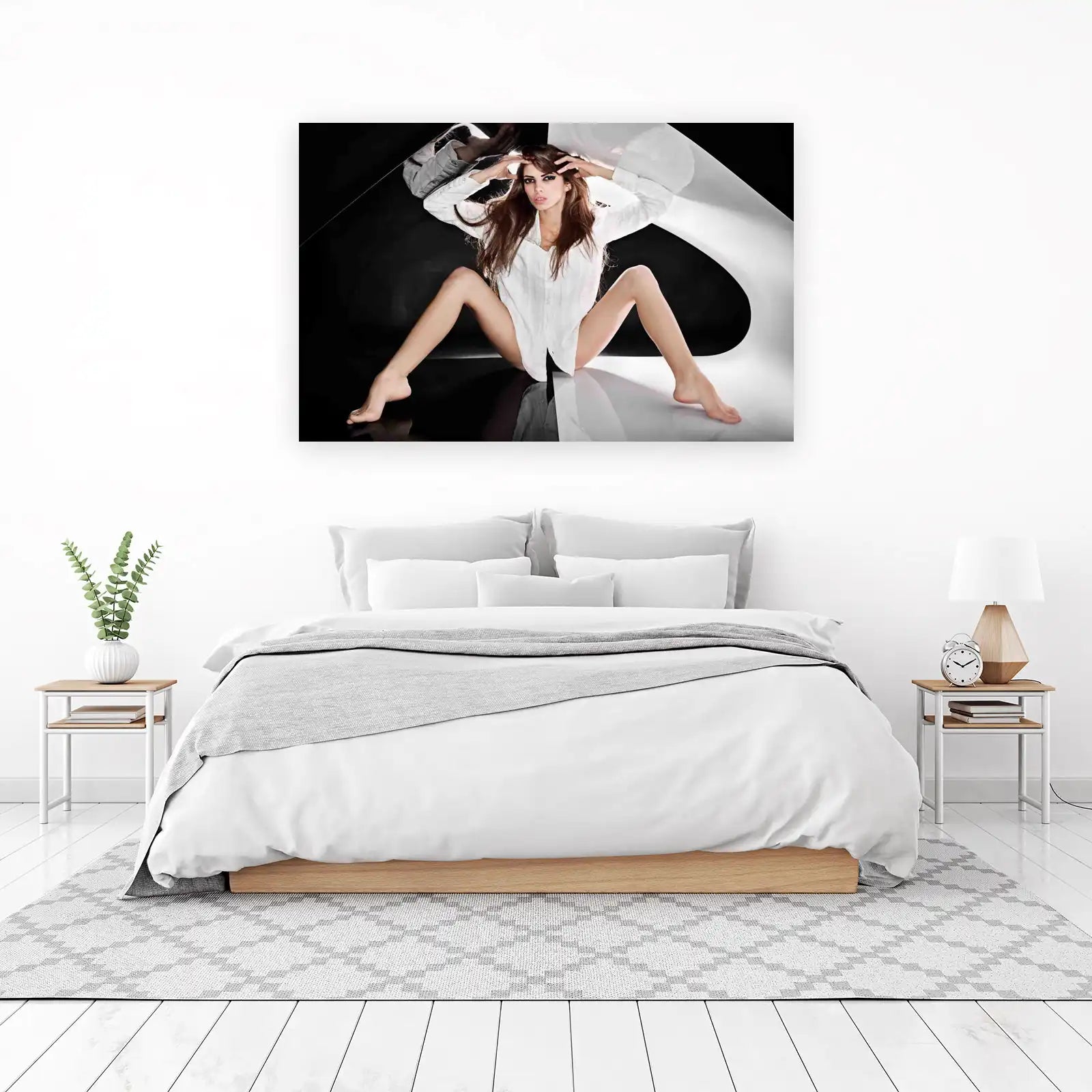 Striking Woman Portrait Wall Art