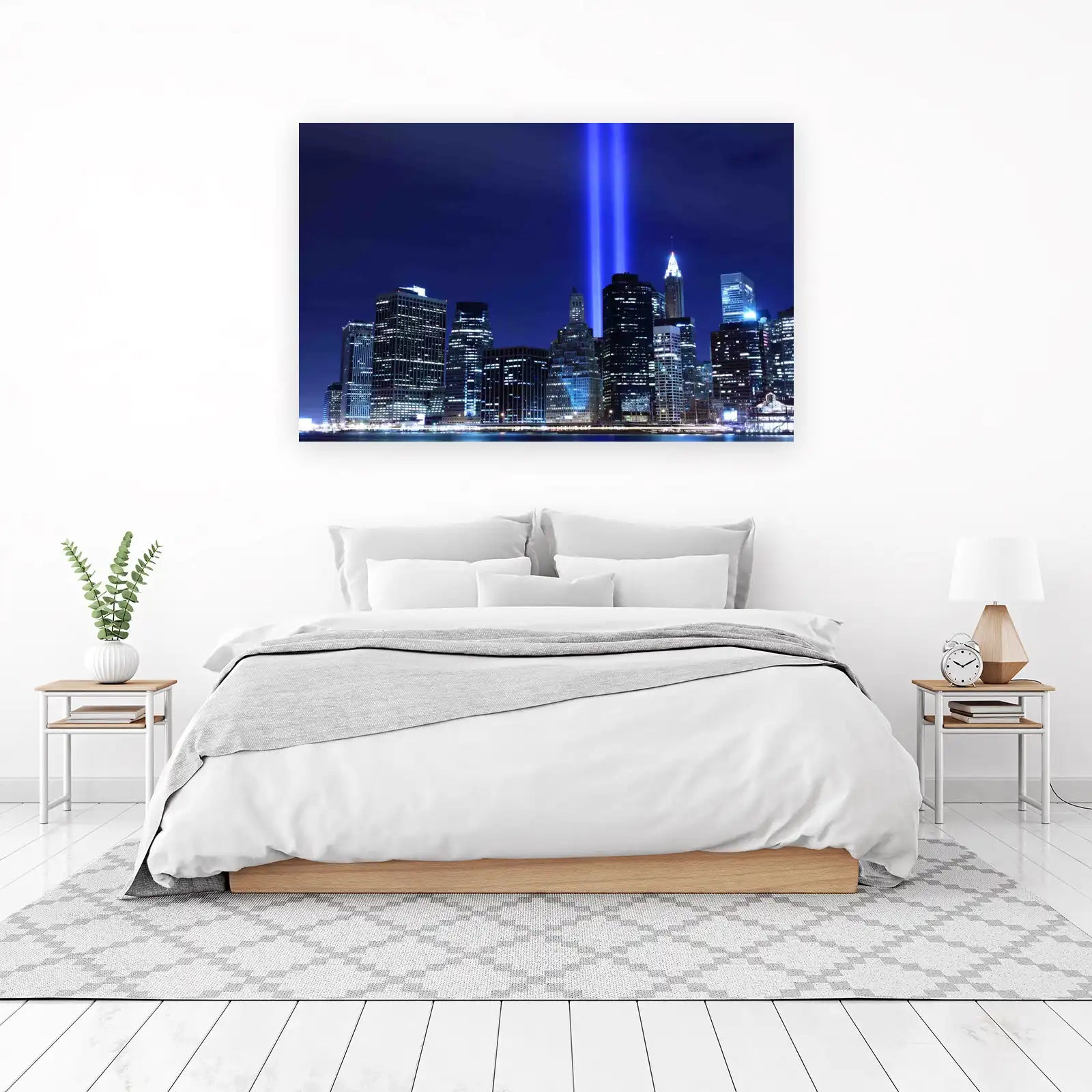 Remembering NYC Skyline Tribute Wall Art