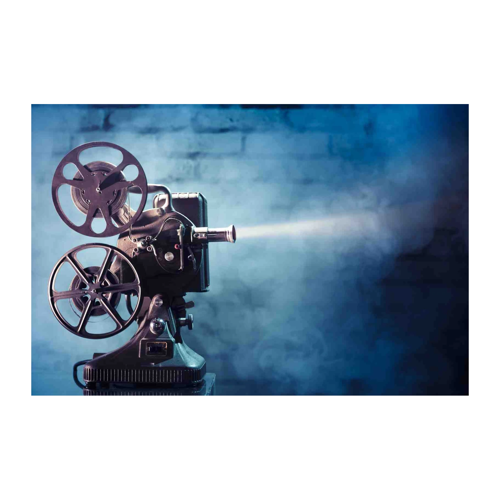 Vintage Film Projector Nostalgia Wall Art