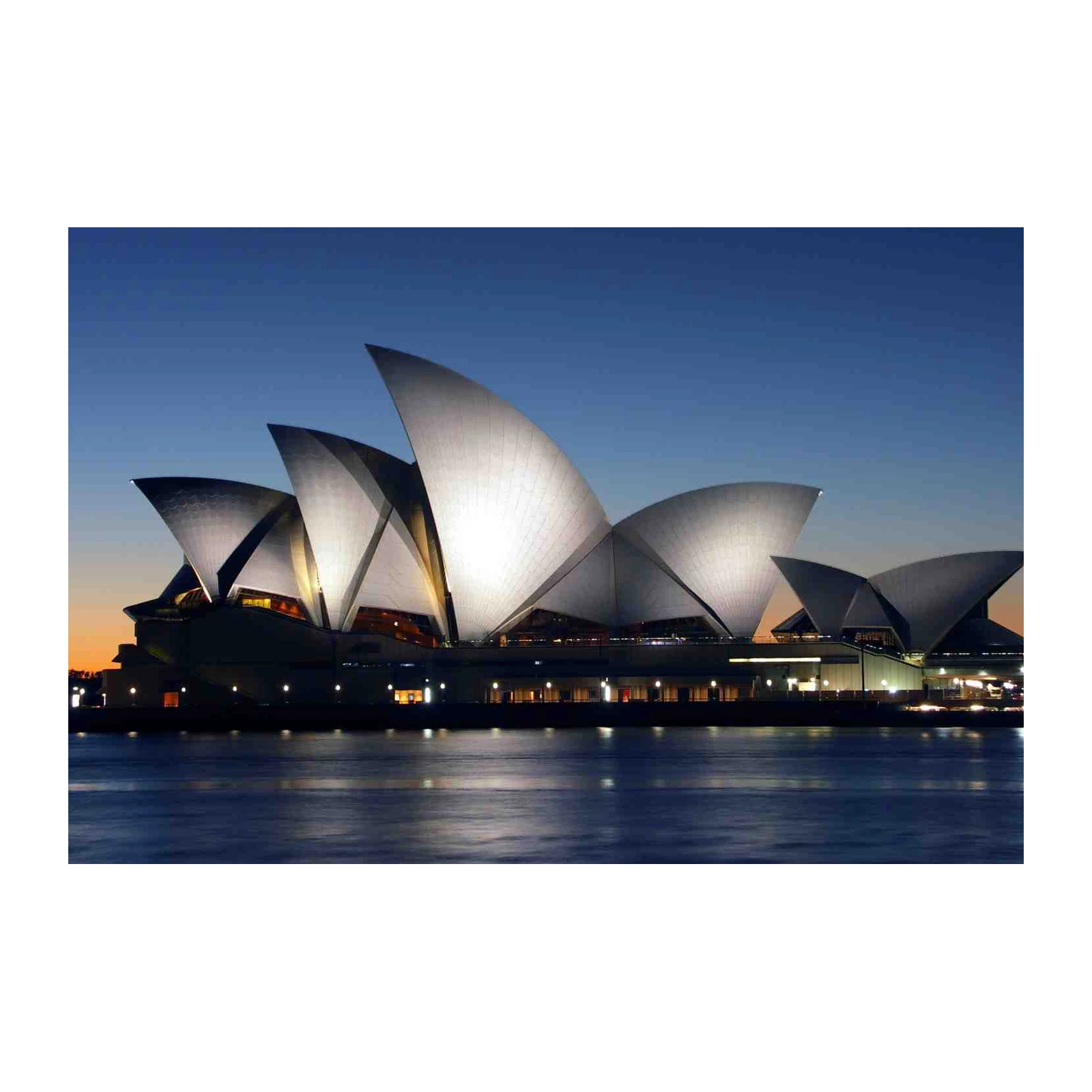 Sydney Opera House Twilight Wall Art