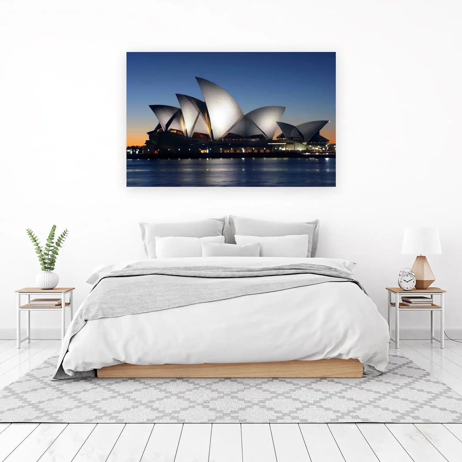 Sydney Opera House Twilight Wall Art