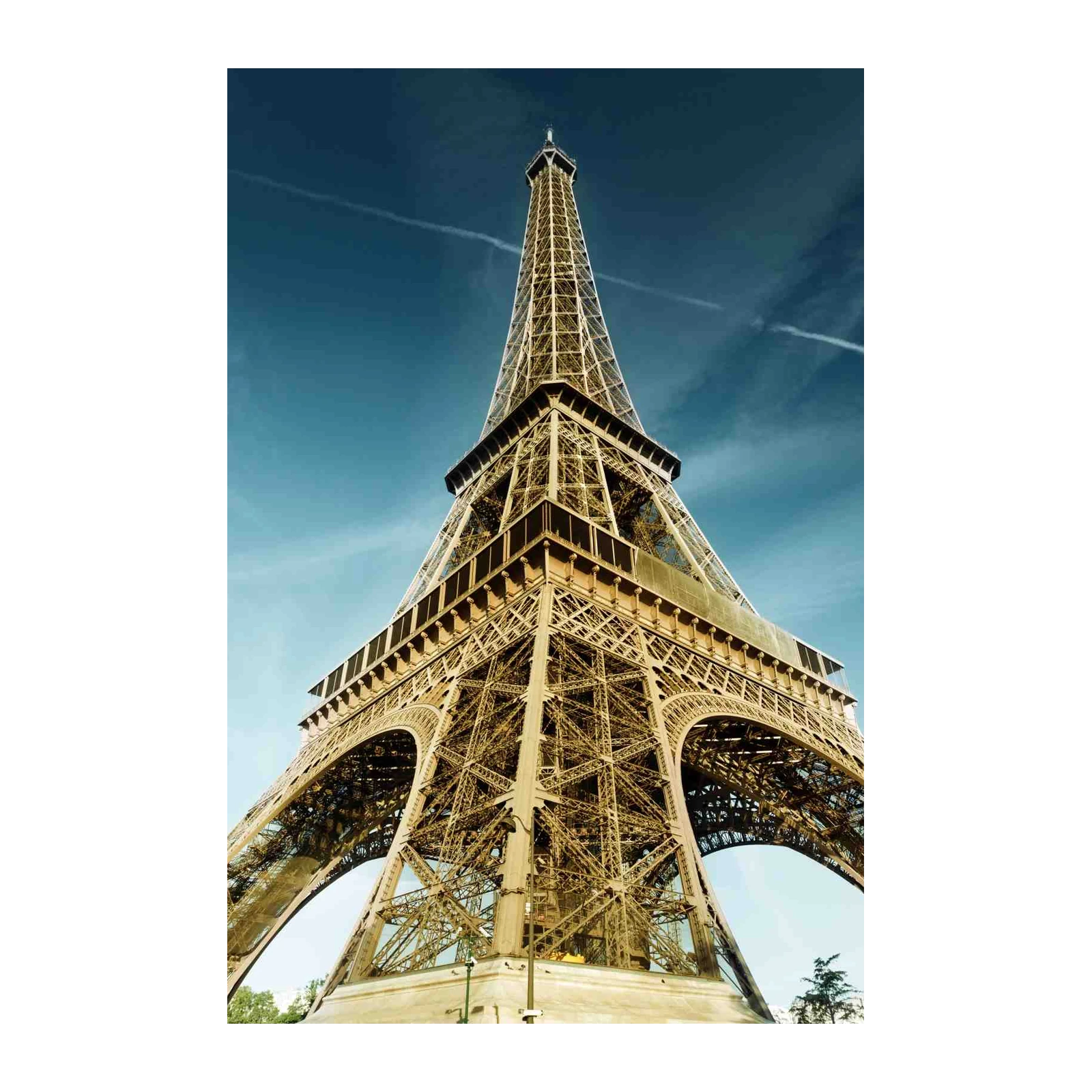 Eiffel Tower Paris Sky Wall Art