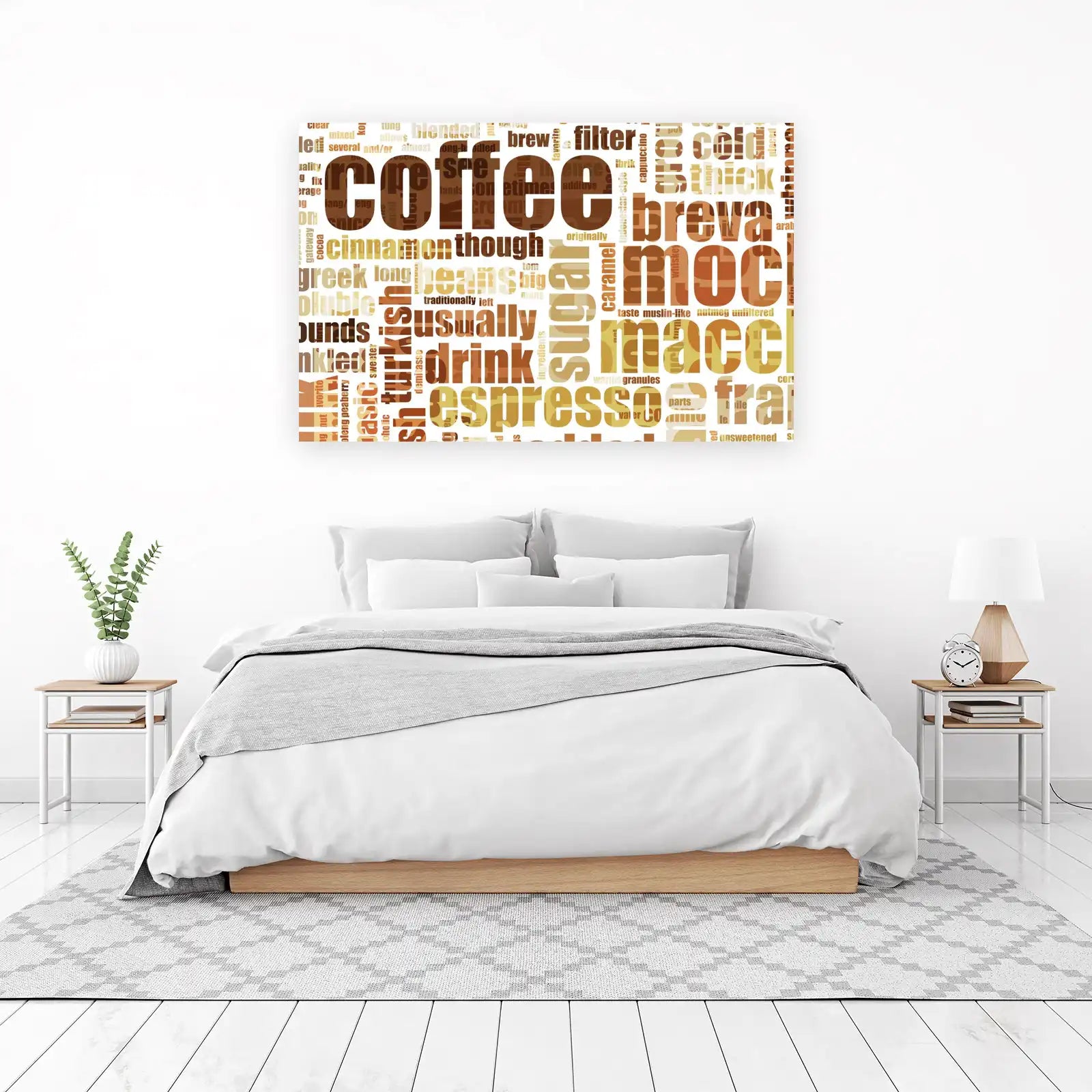 Vintage Coffee Collage Wall Art