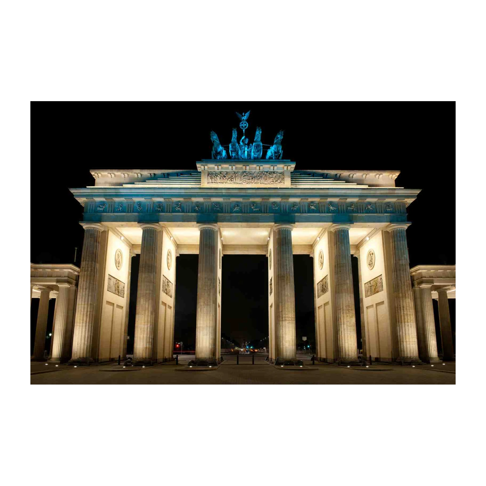 Brandenburg Gate Night Glow Wall Art
