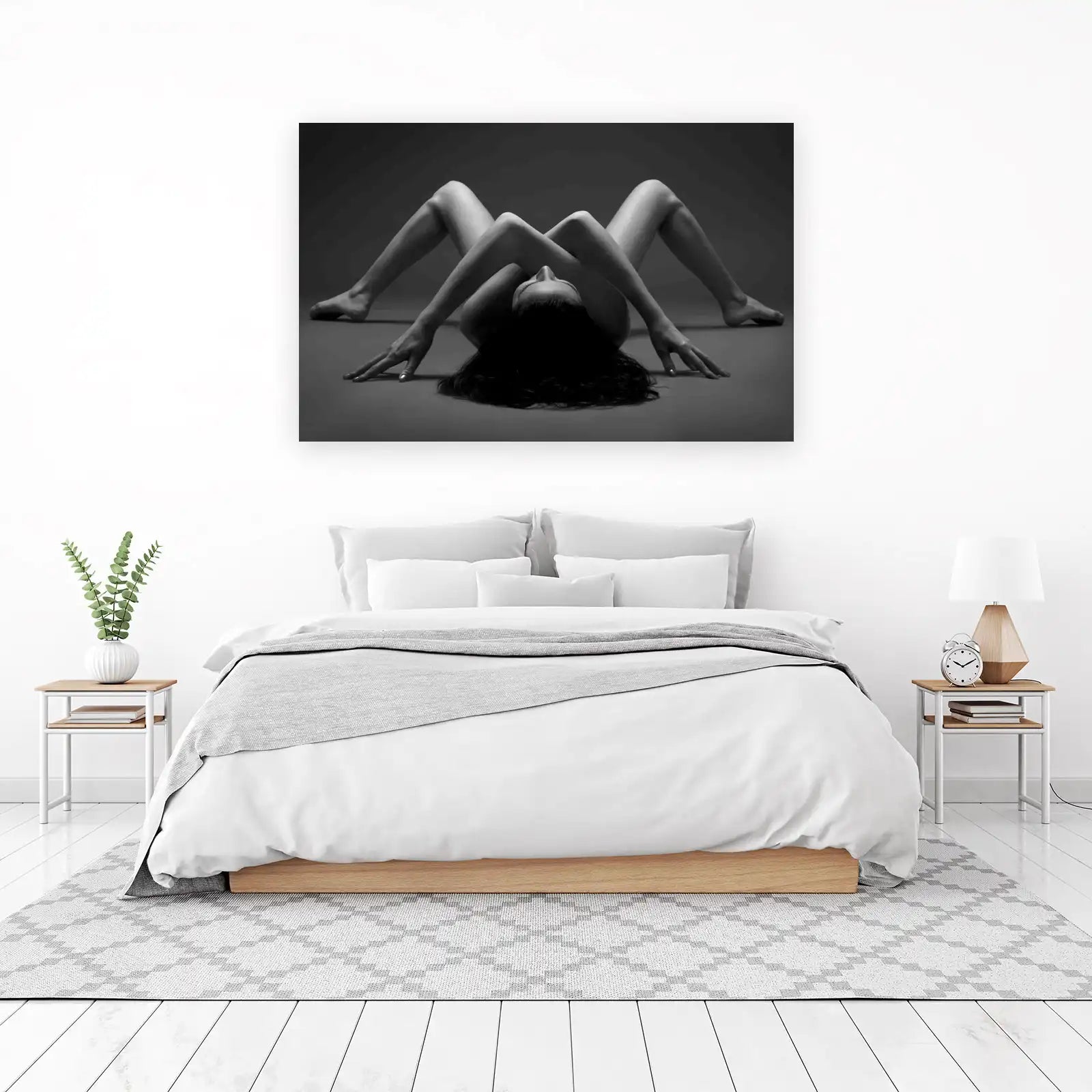 Elegant Nude Silhouette Wall Art