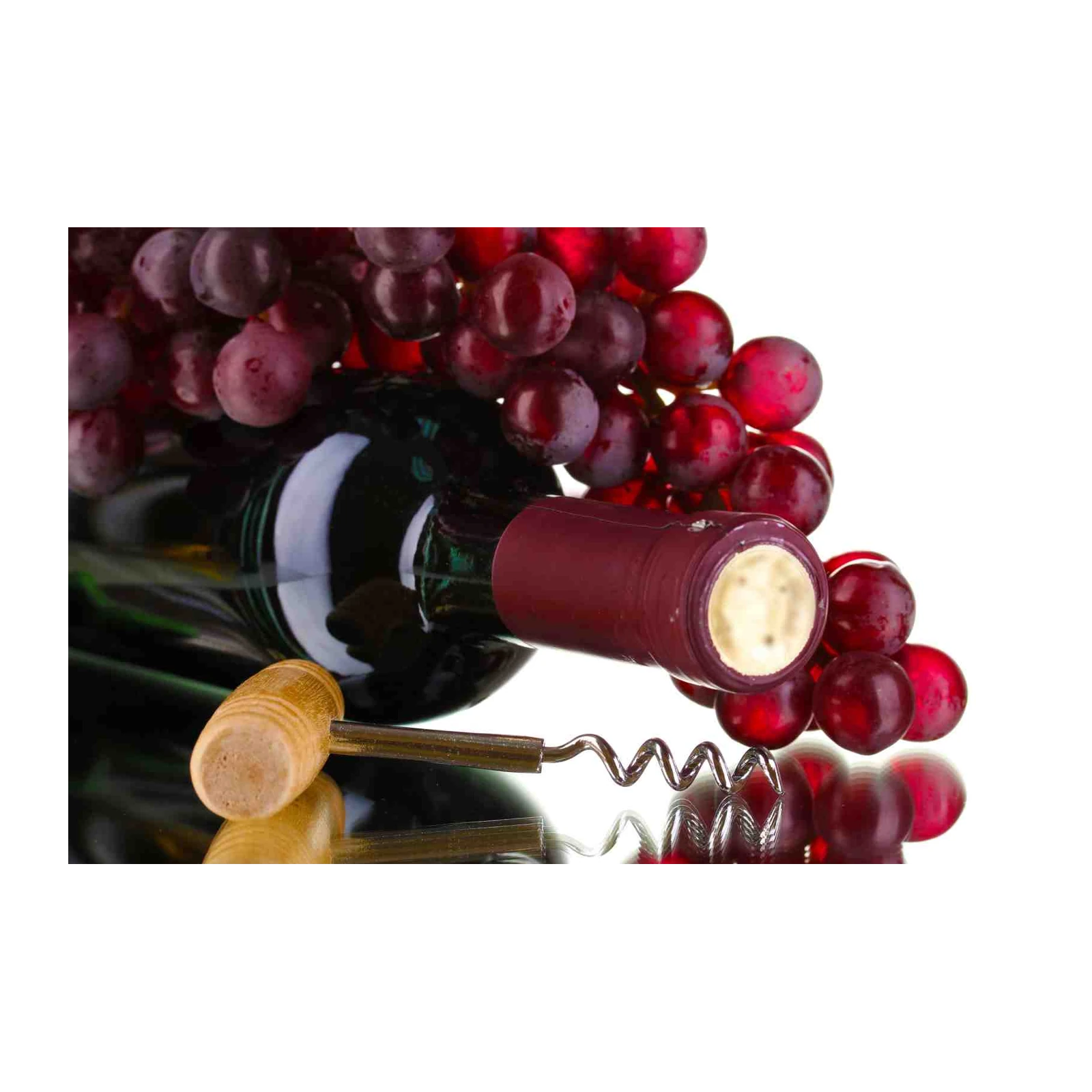 Elegant Wine & Grapes Wall Art