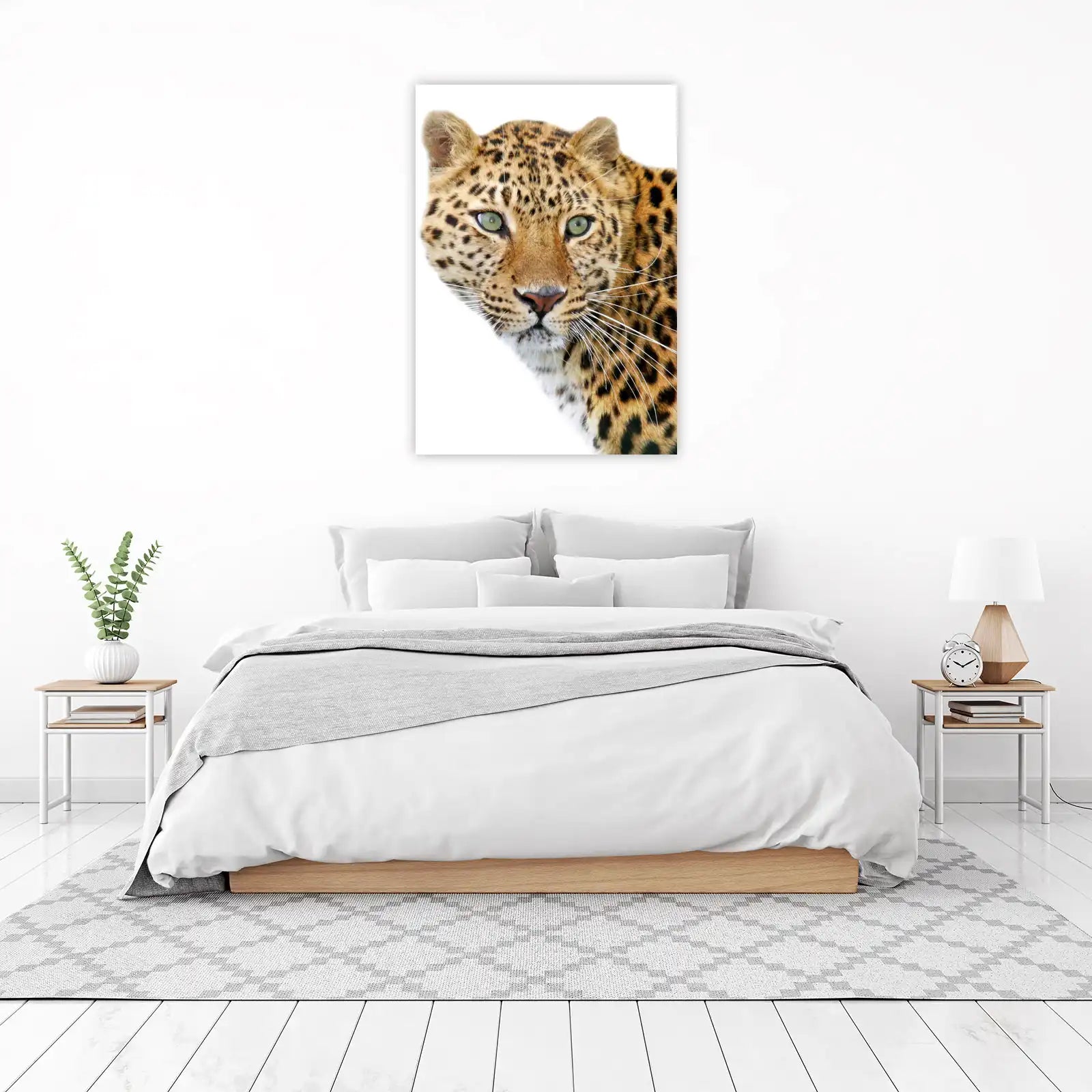 Majestic Leopard Eyes Wall Art