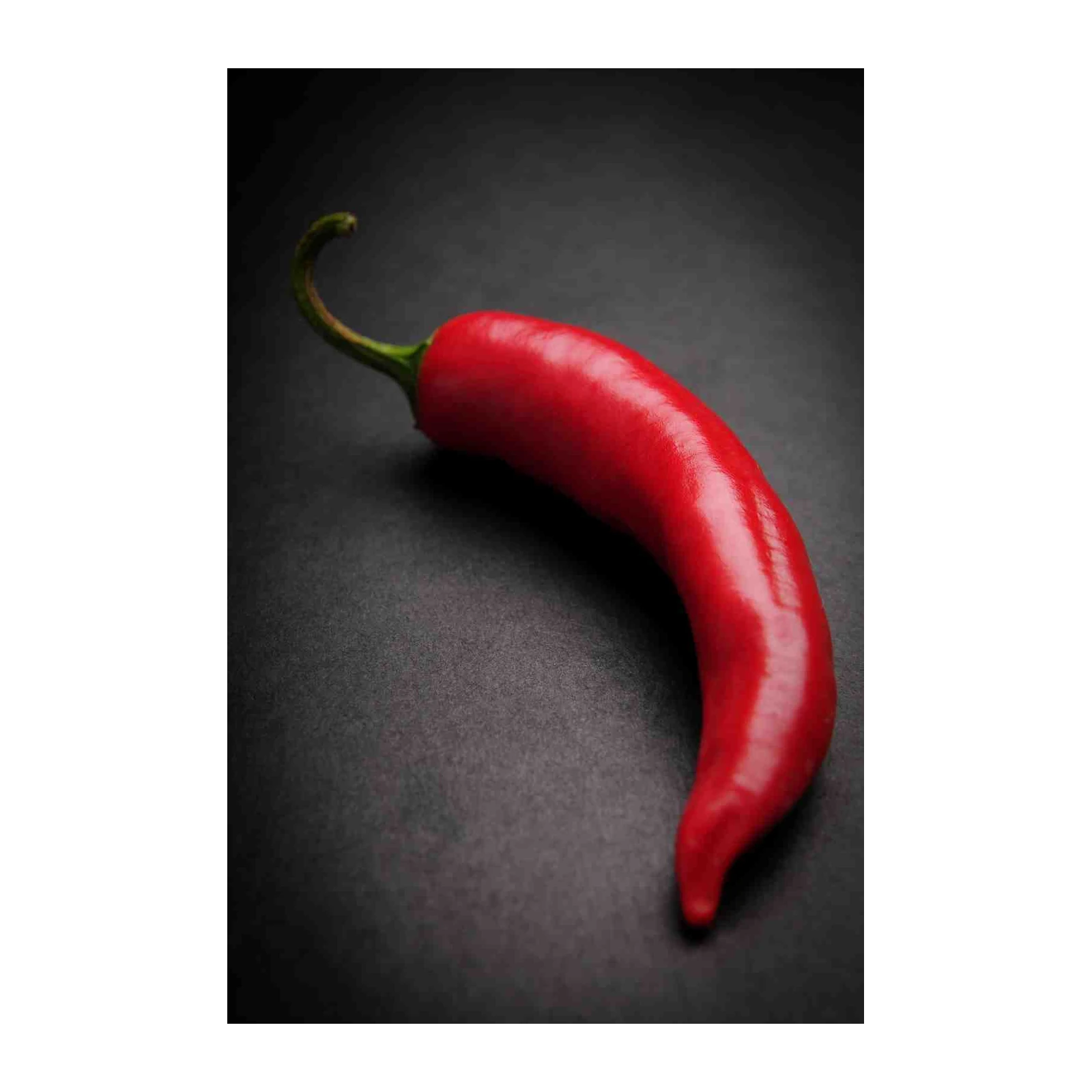 Vibrant Red Chili Pepper Art Wall Art