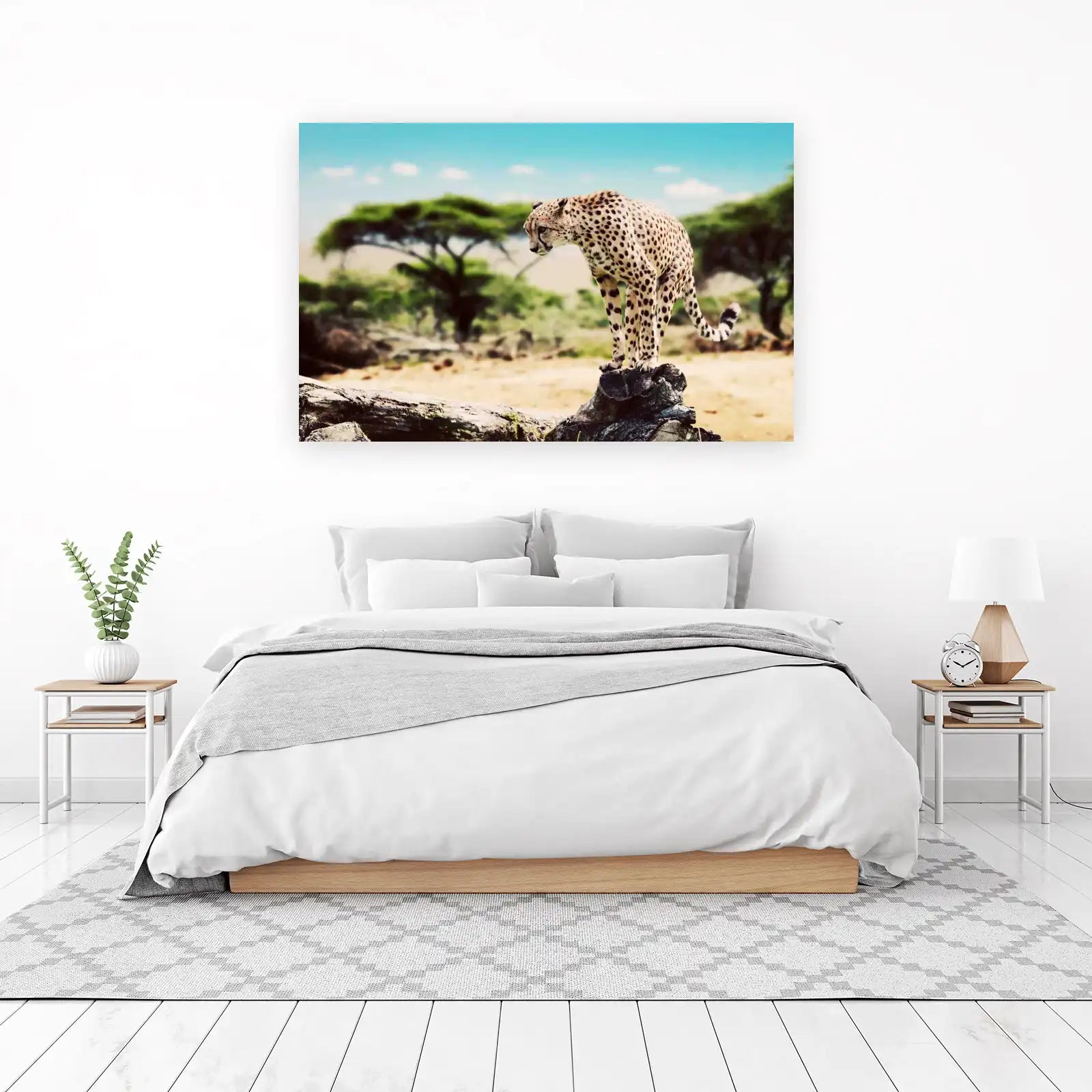 Majestic Cheetah Safari Wall Art