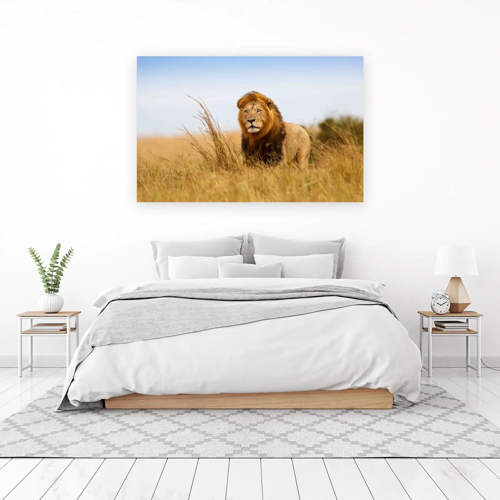 Majestic Lion Safari Wall Art Wall Art