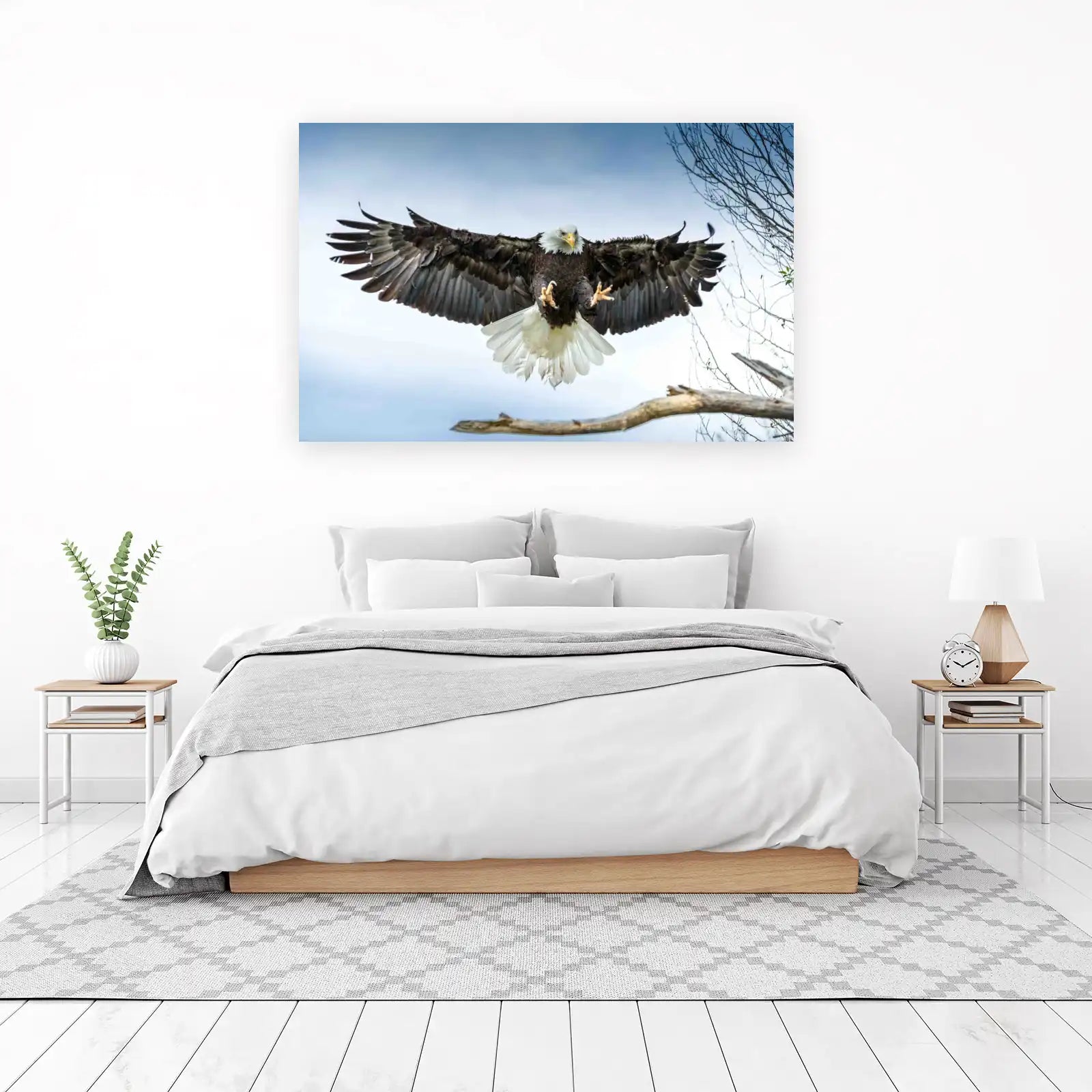 Majestic Eagle Soaring Wall Art Wall Art