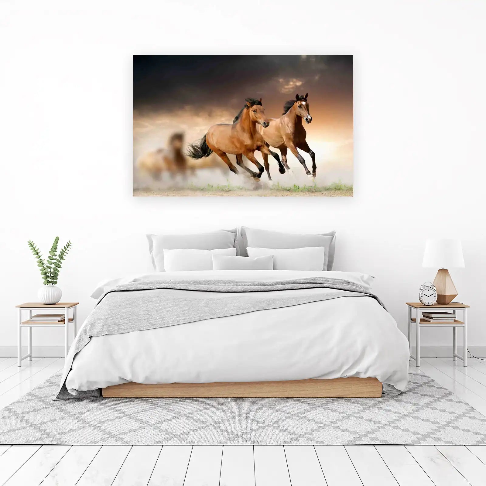 Majestic Horse Gallop Wall Art