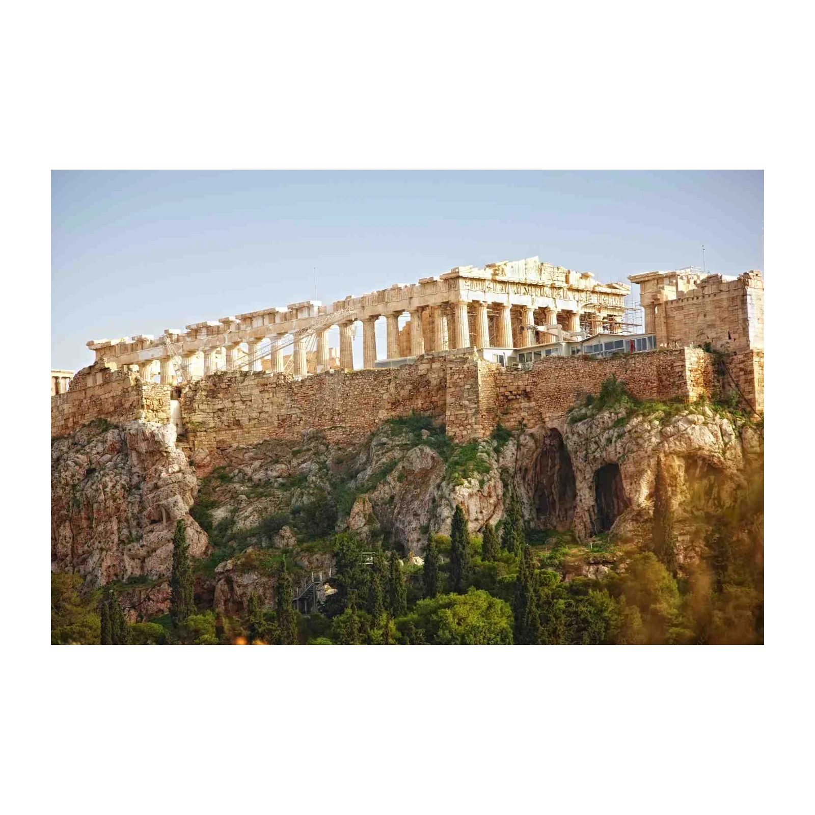 Majestic Acropolis Athens Greece Wall Art