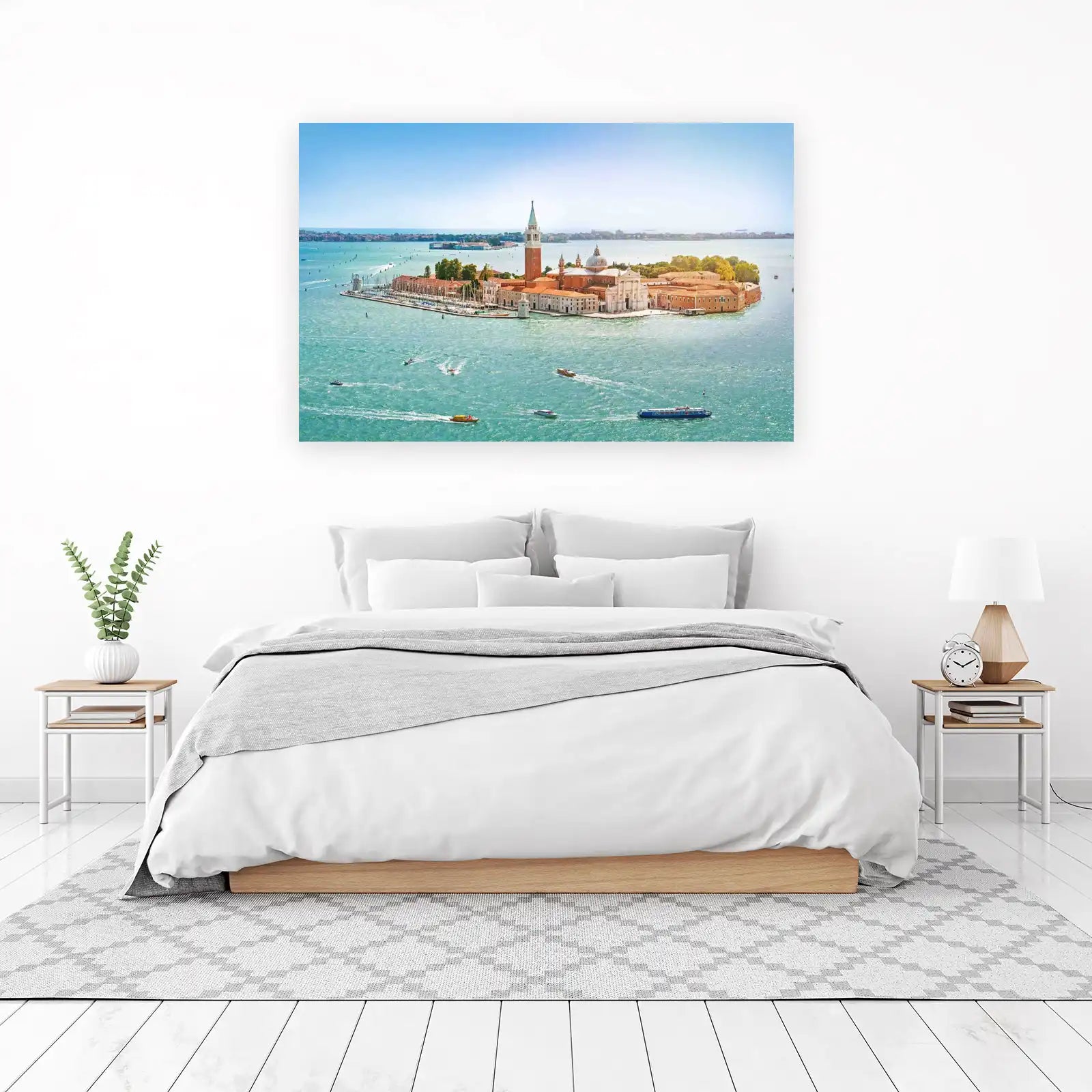 Venice Island Serenity Wall Art