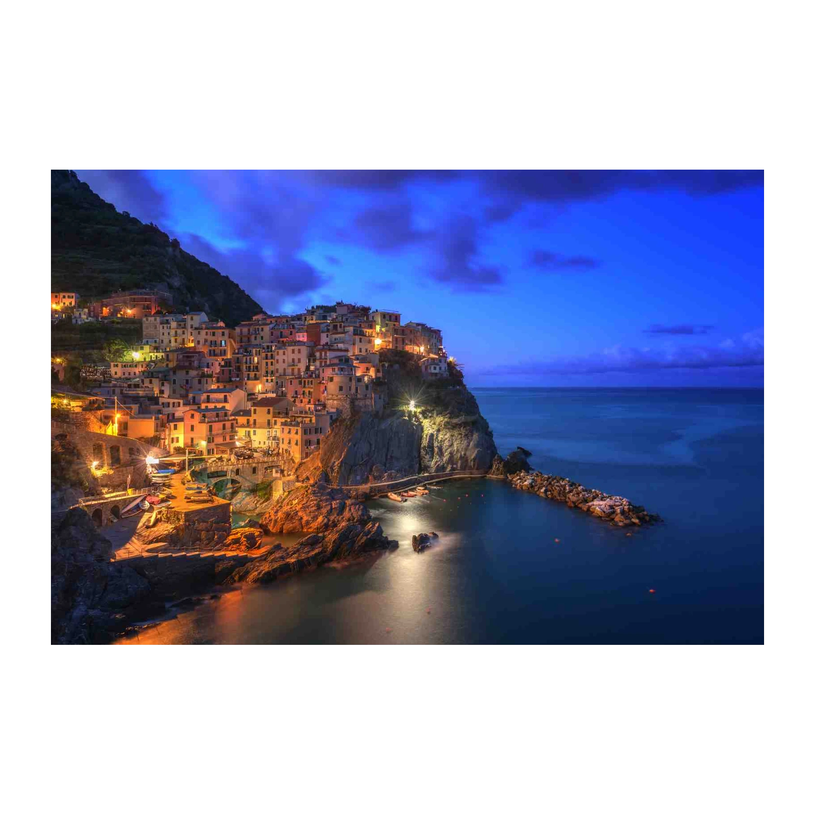 Cinque Terre Italy Coastal Village Wall Art