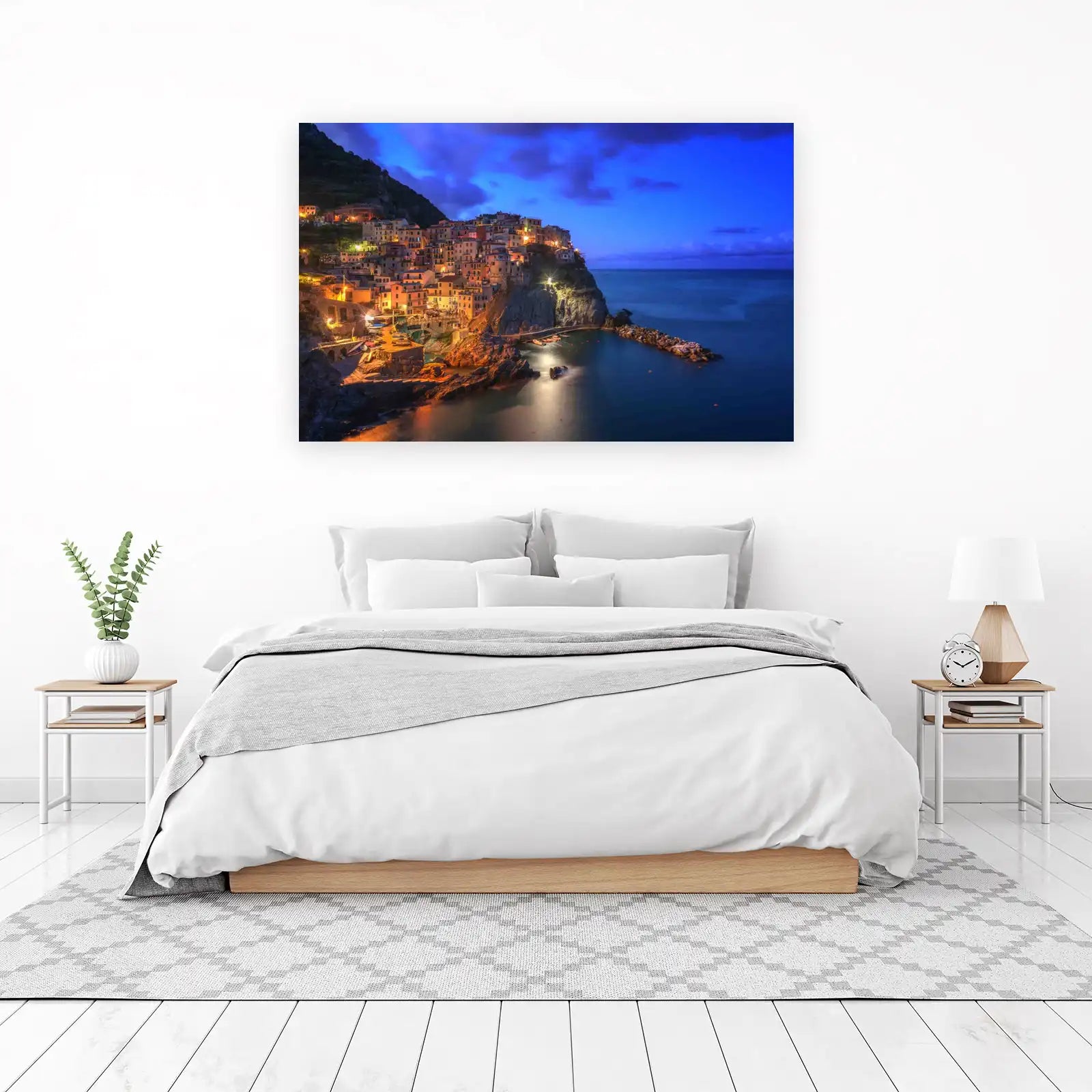 Cinque Terre Italy Coastal Village Wall Art