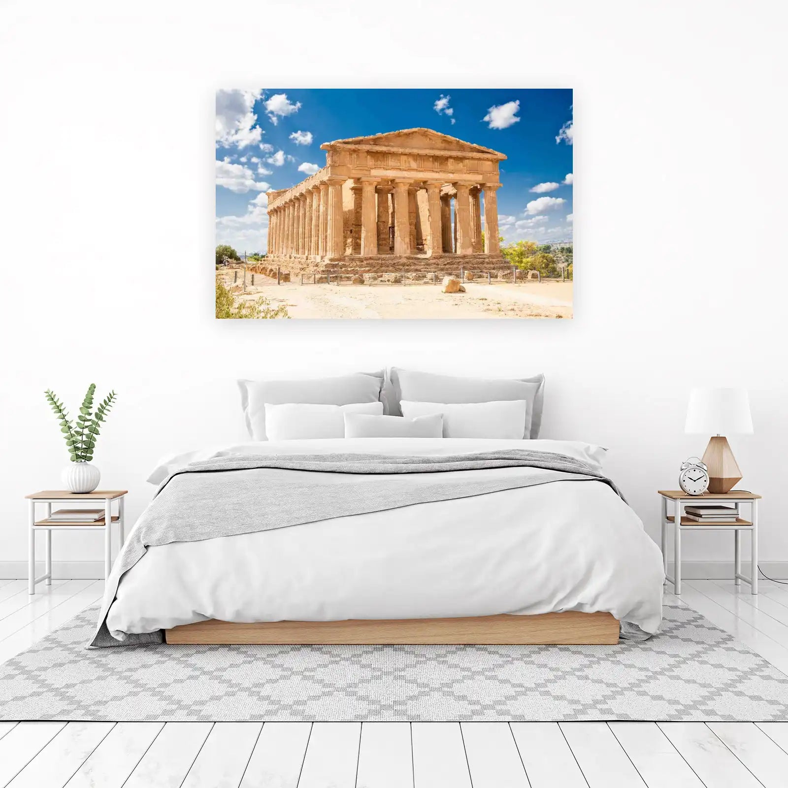 Ancient Temple Greek Architecture Wall Art