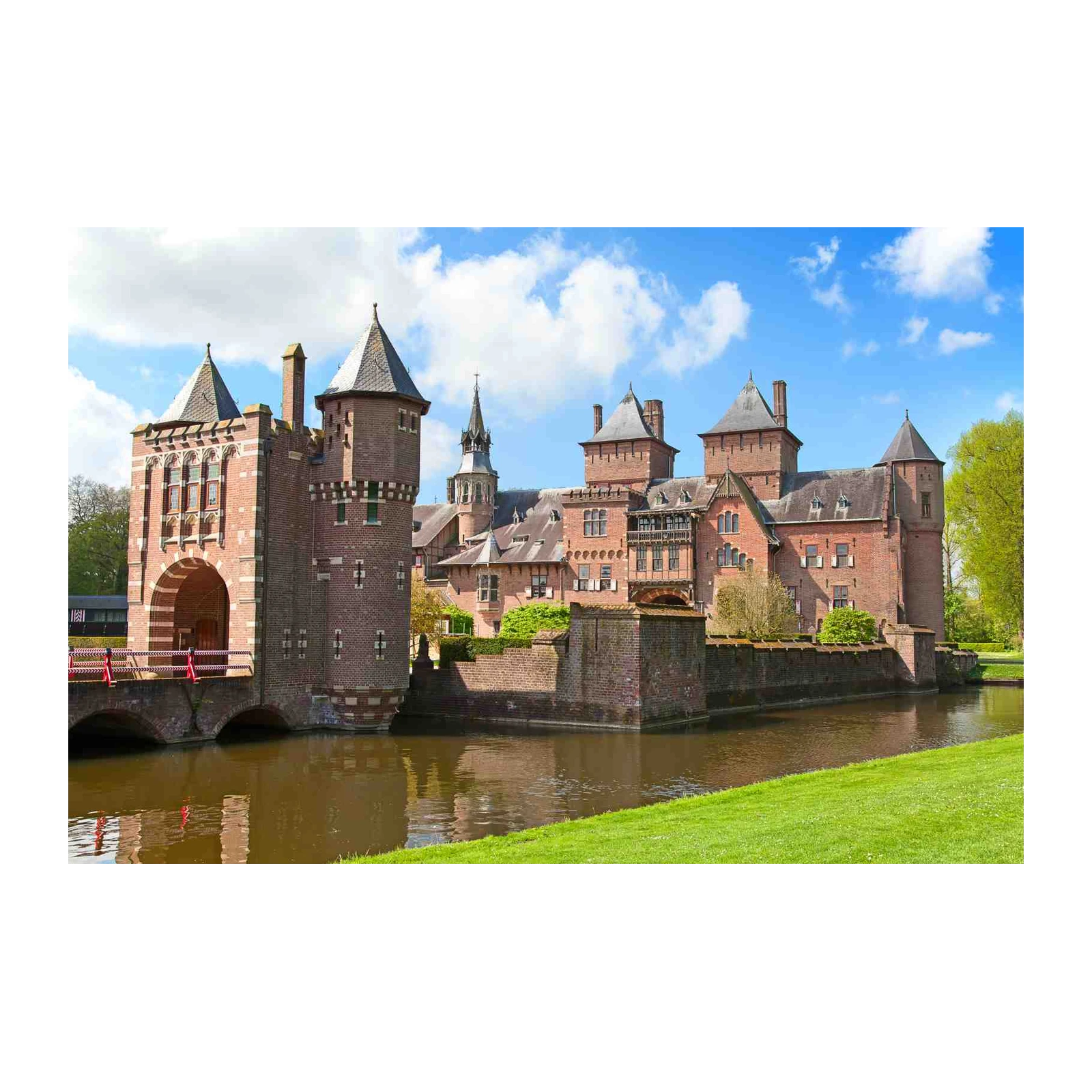Majestic Castle Landscape Wall Art