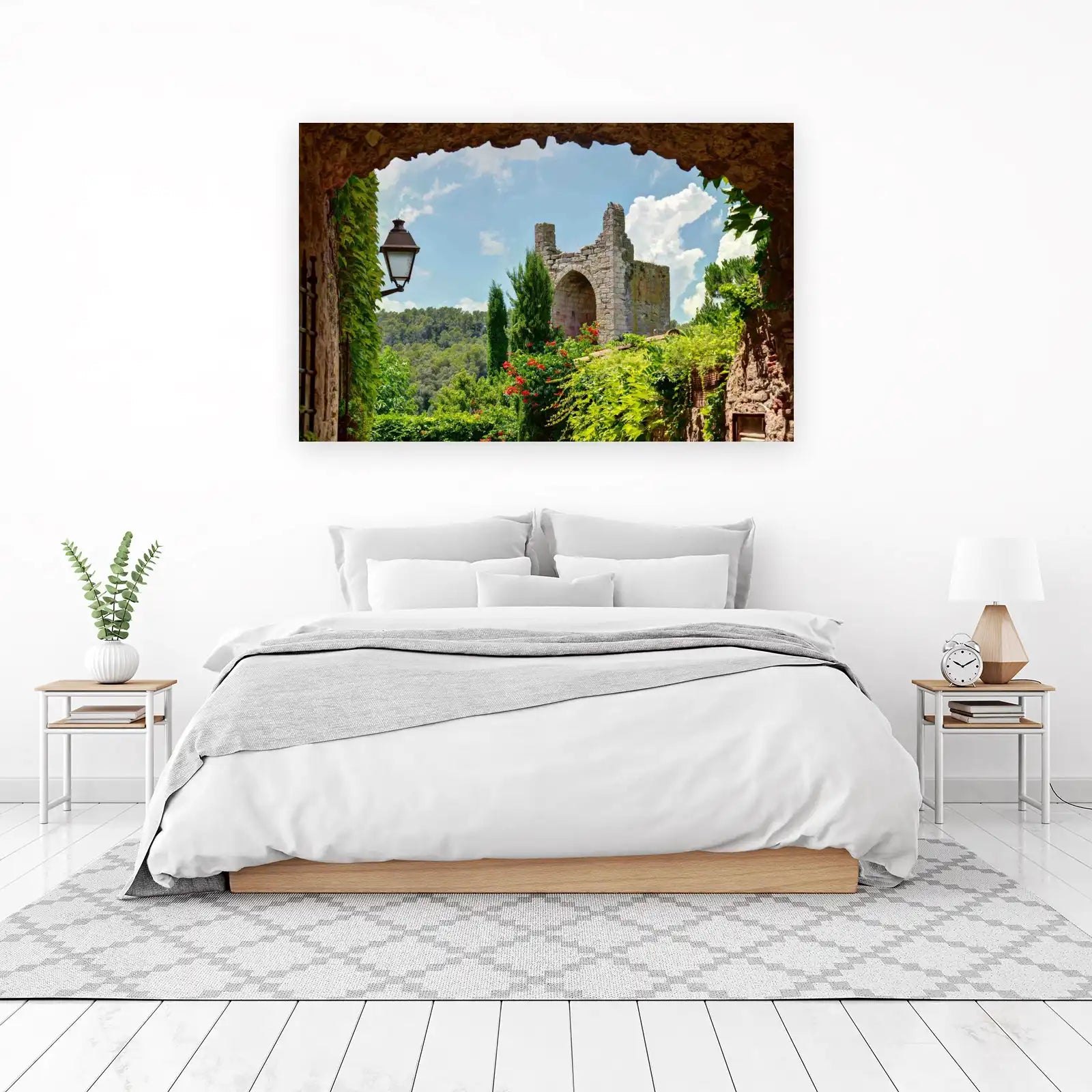 Charming European Ruins Wall Art