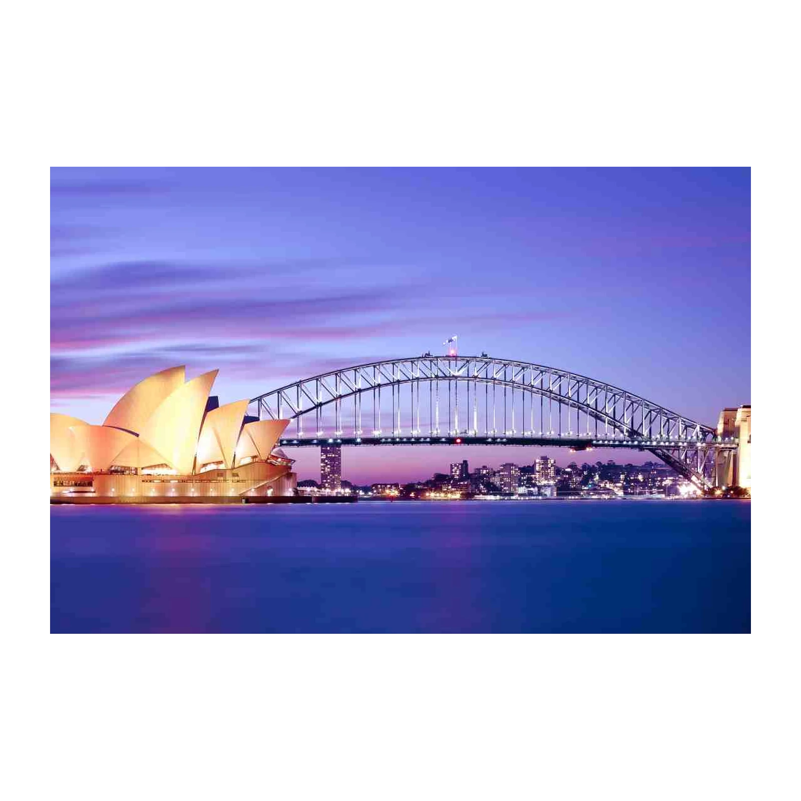 Sydney Opera House & Harbour Bridge Wall Art