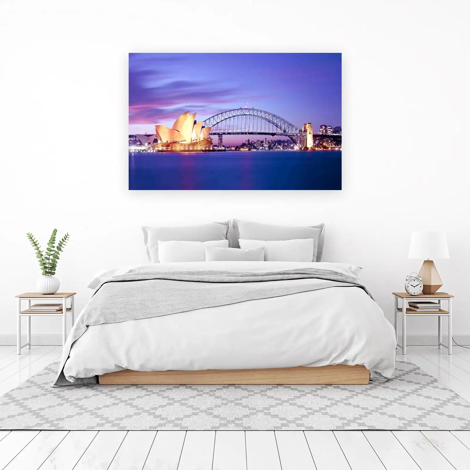 Sydney Opera House & Harbour Bridge Wall Art