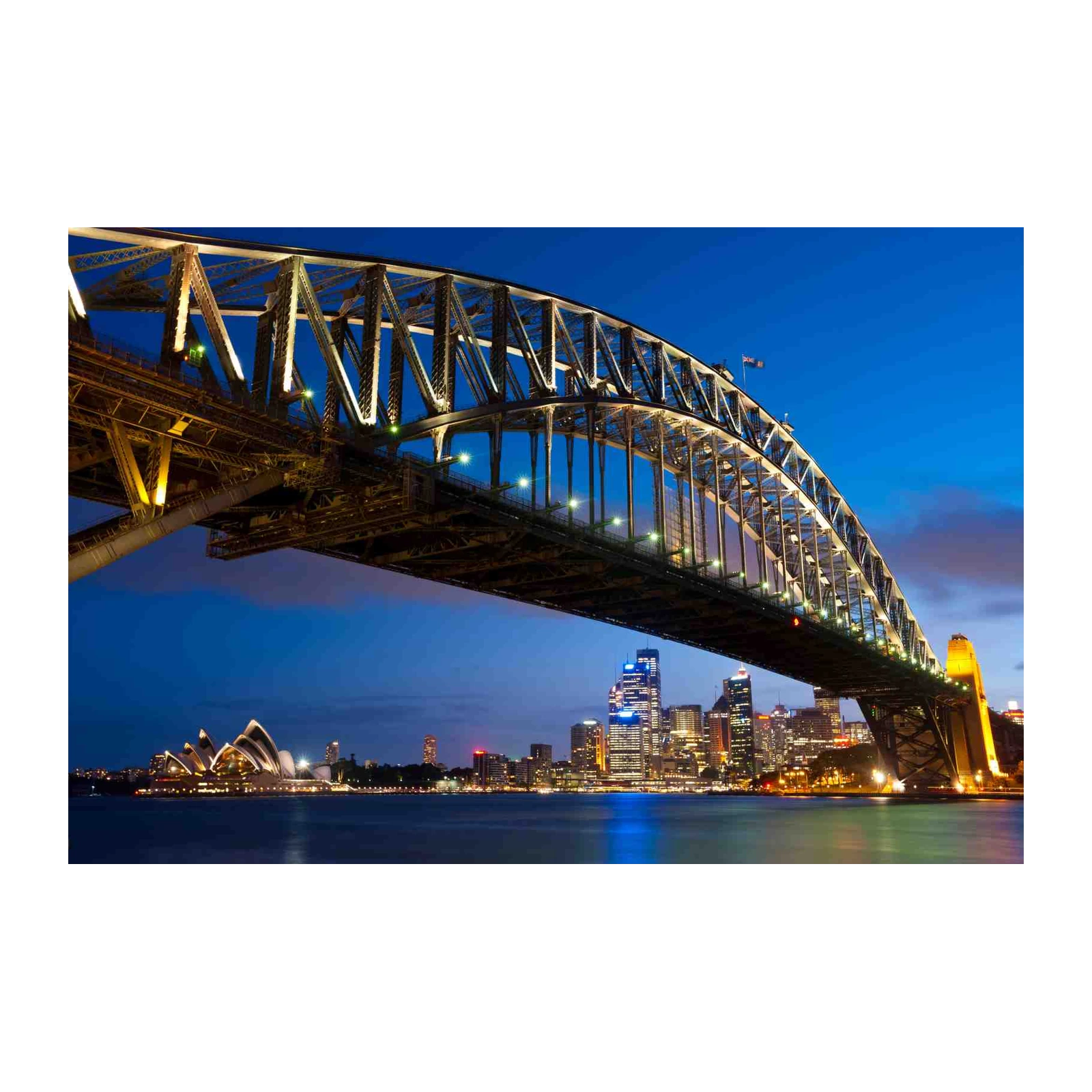 Sydney Harbour Bridge Nightscape Wall Art