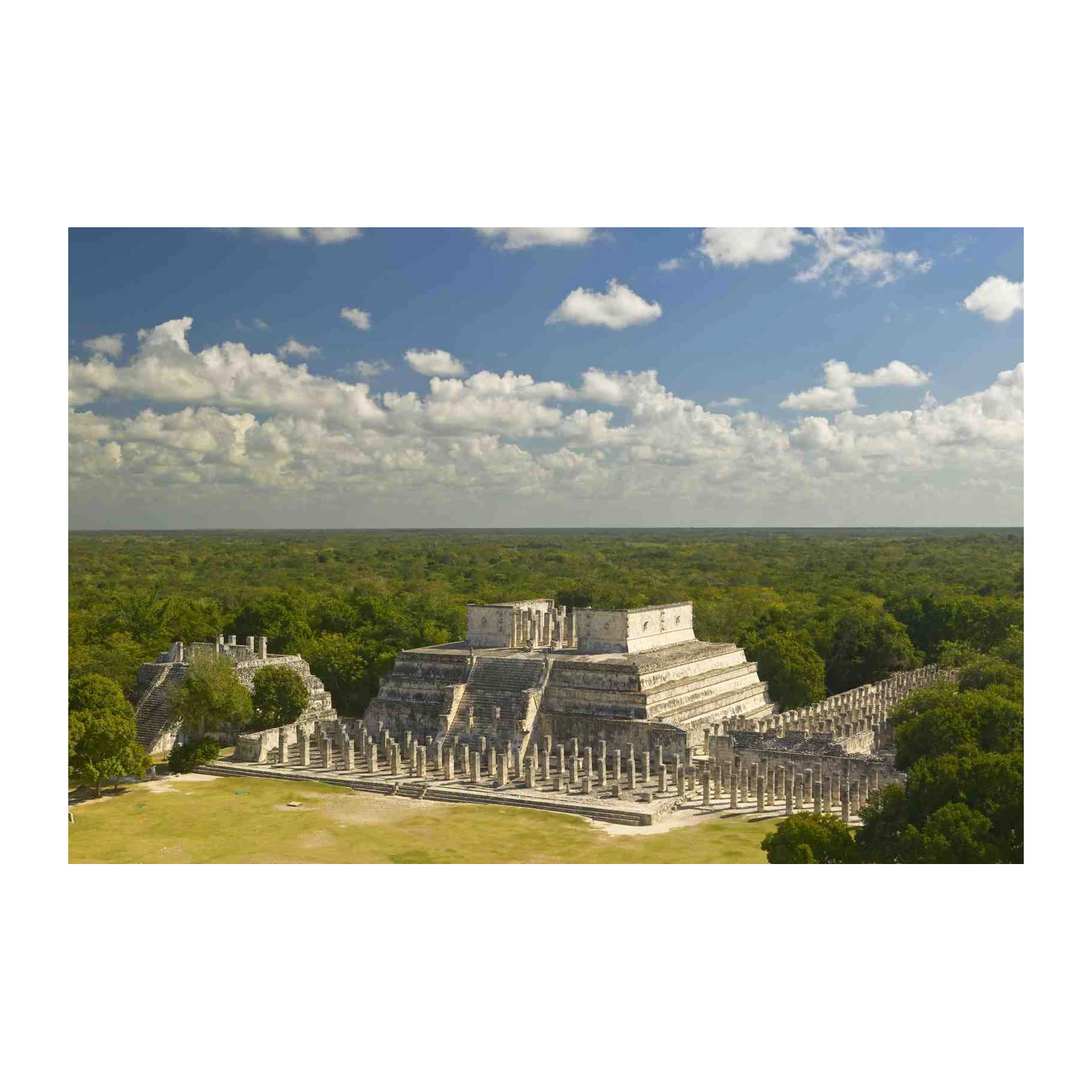Mayan Pyramids & Jungle Wall Art