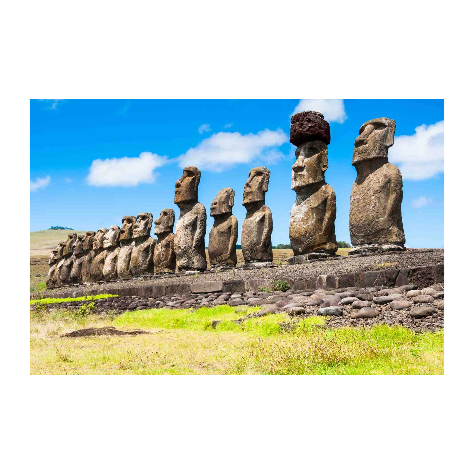 Mysterious Moai Easter Island Wall Art