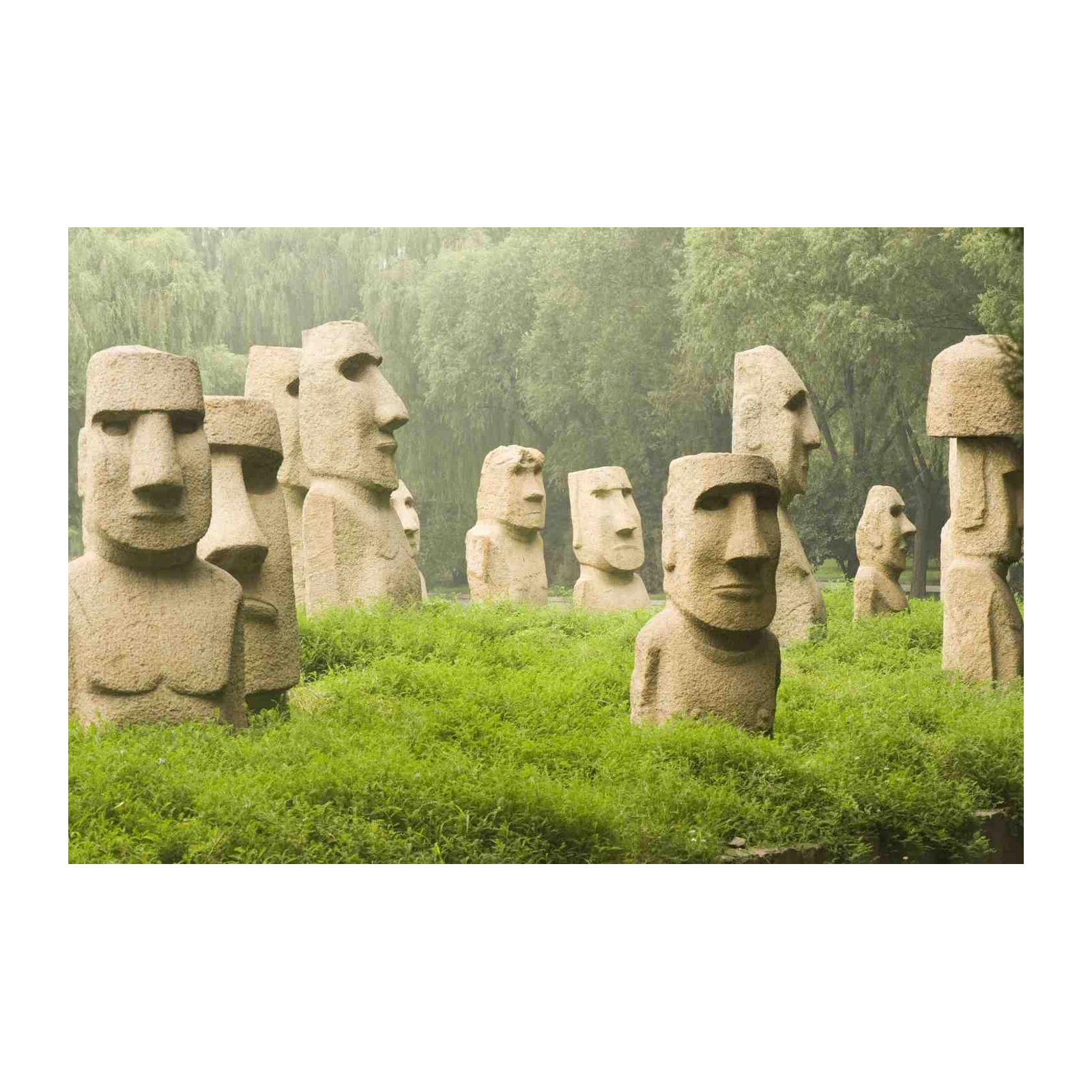 Mystical Moai Easter Island Wall Art