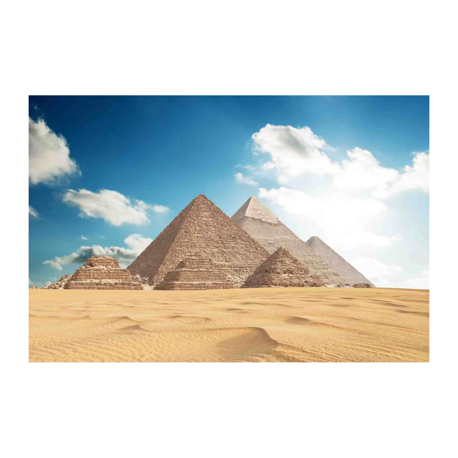 Majestic Pyramids of Giza Wall Art