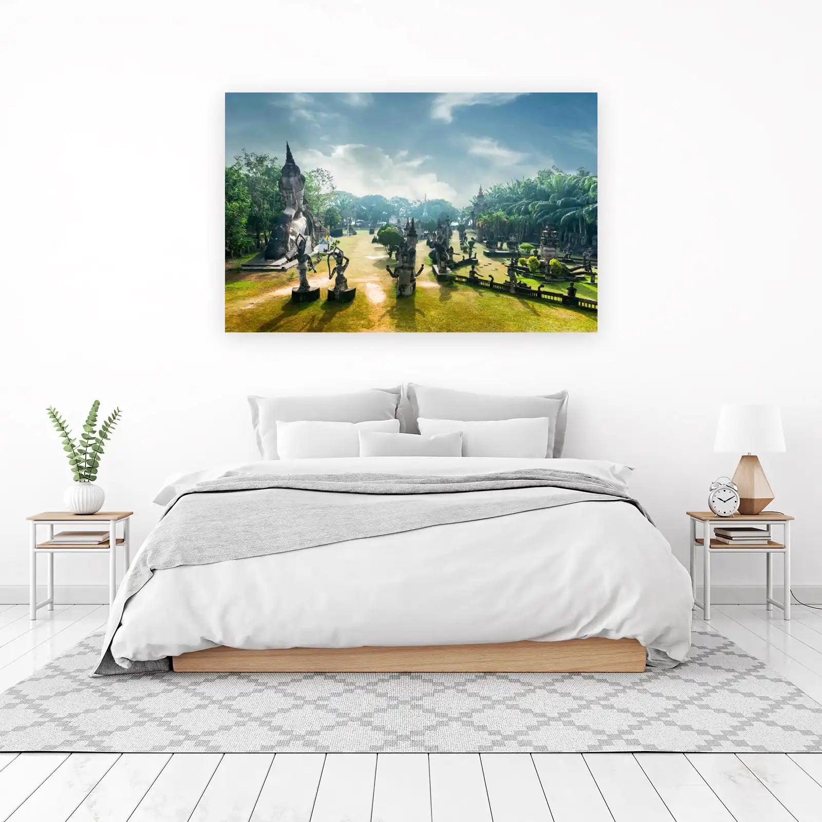 Spiritual Buddha Garden Wall Art