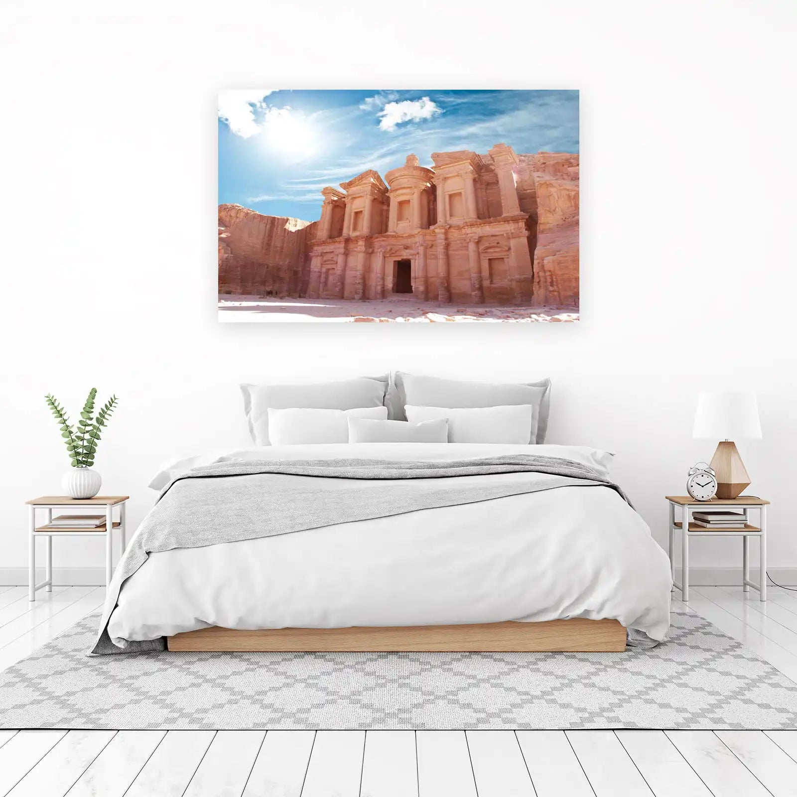 Ancient Petra Monastery Wall Art