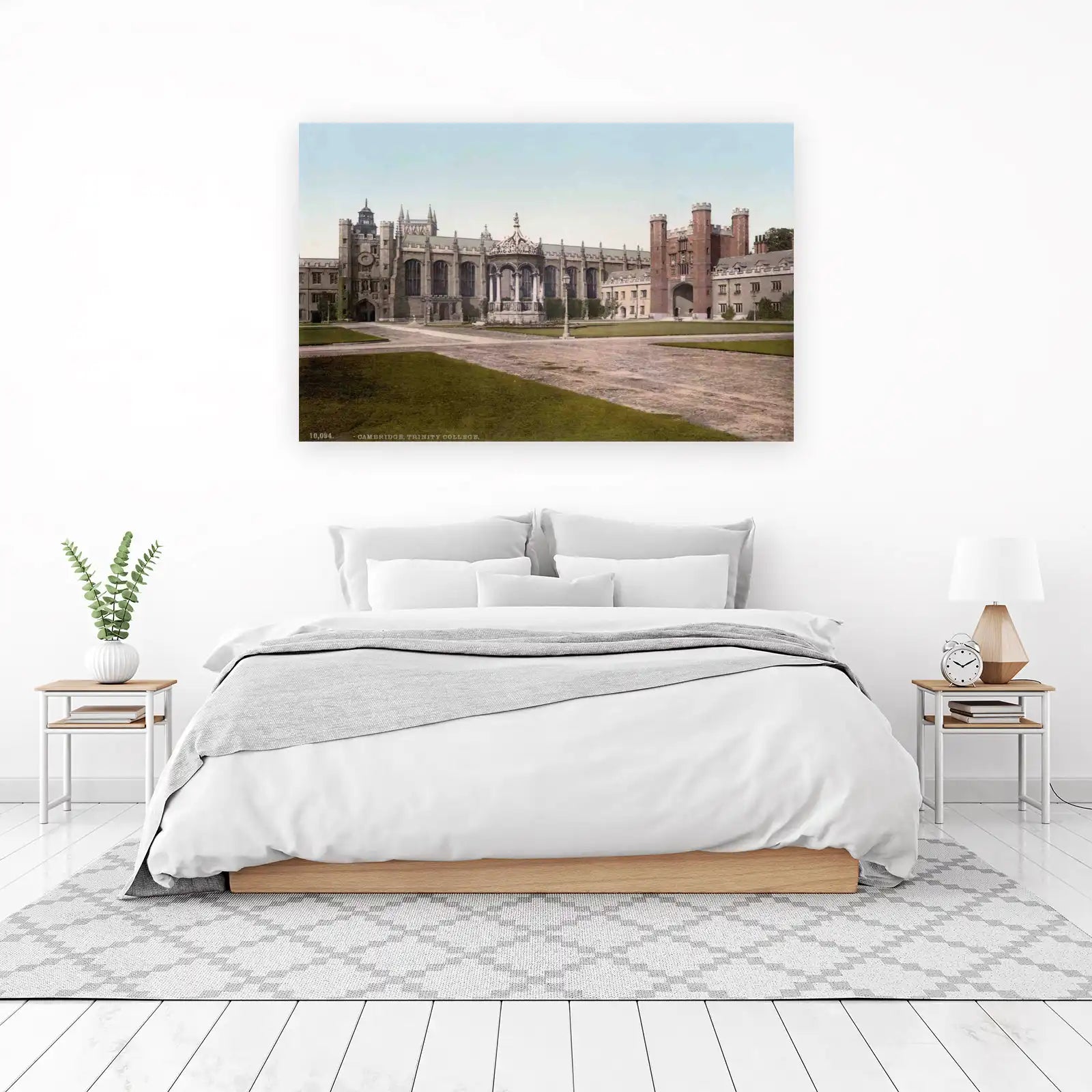 Trinity College Cambridge Historic Architectural Wall Art