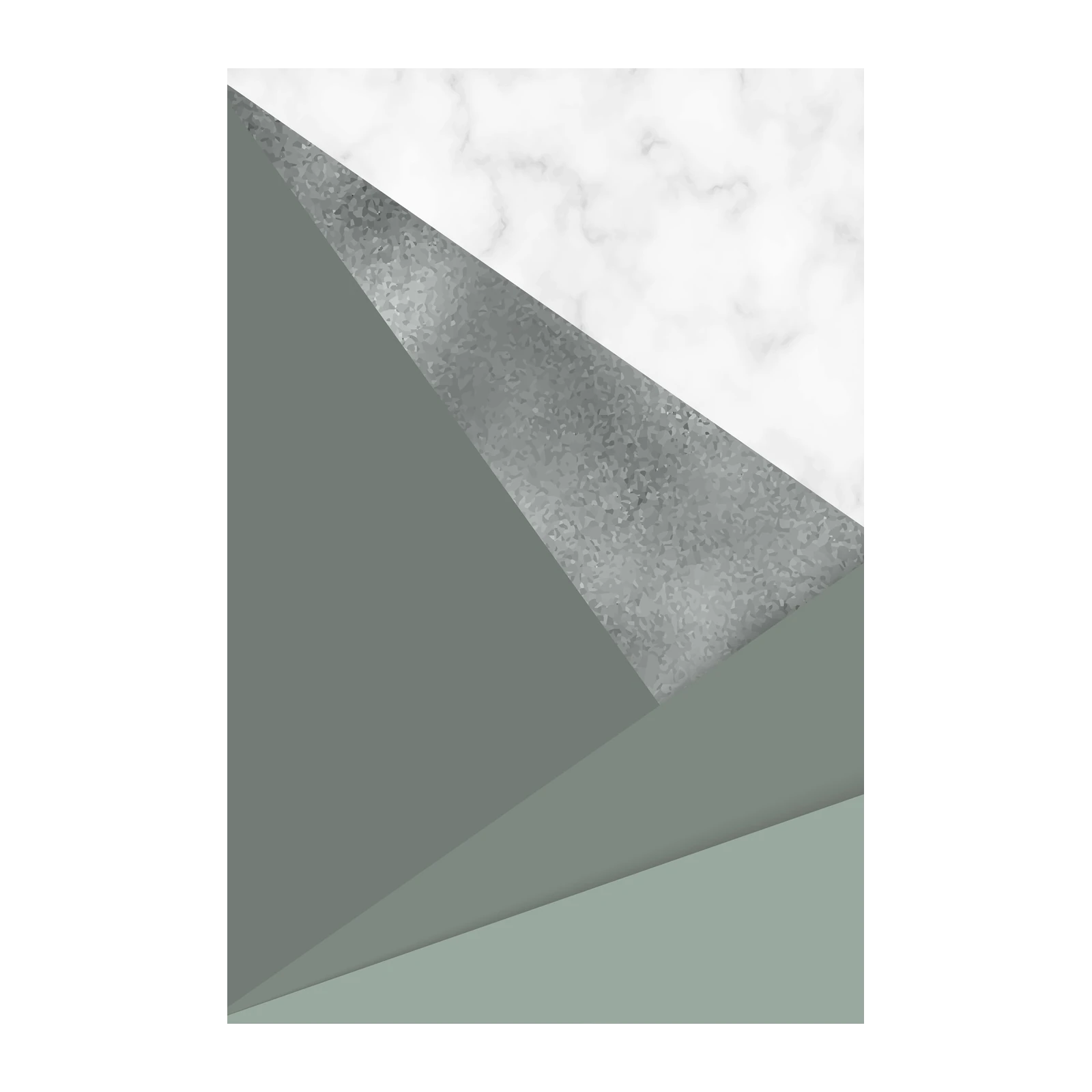 Modern Marble & Slate Geometric Wall Art