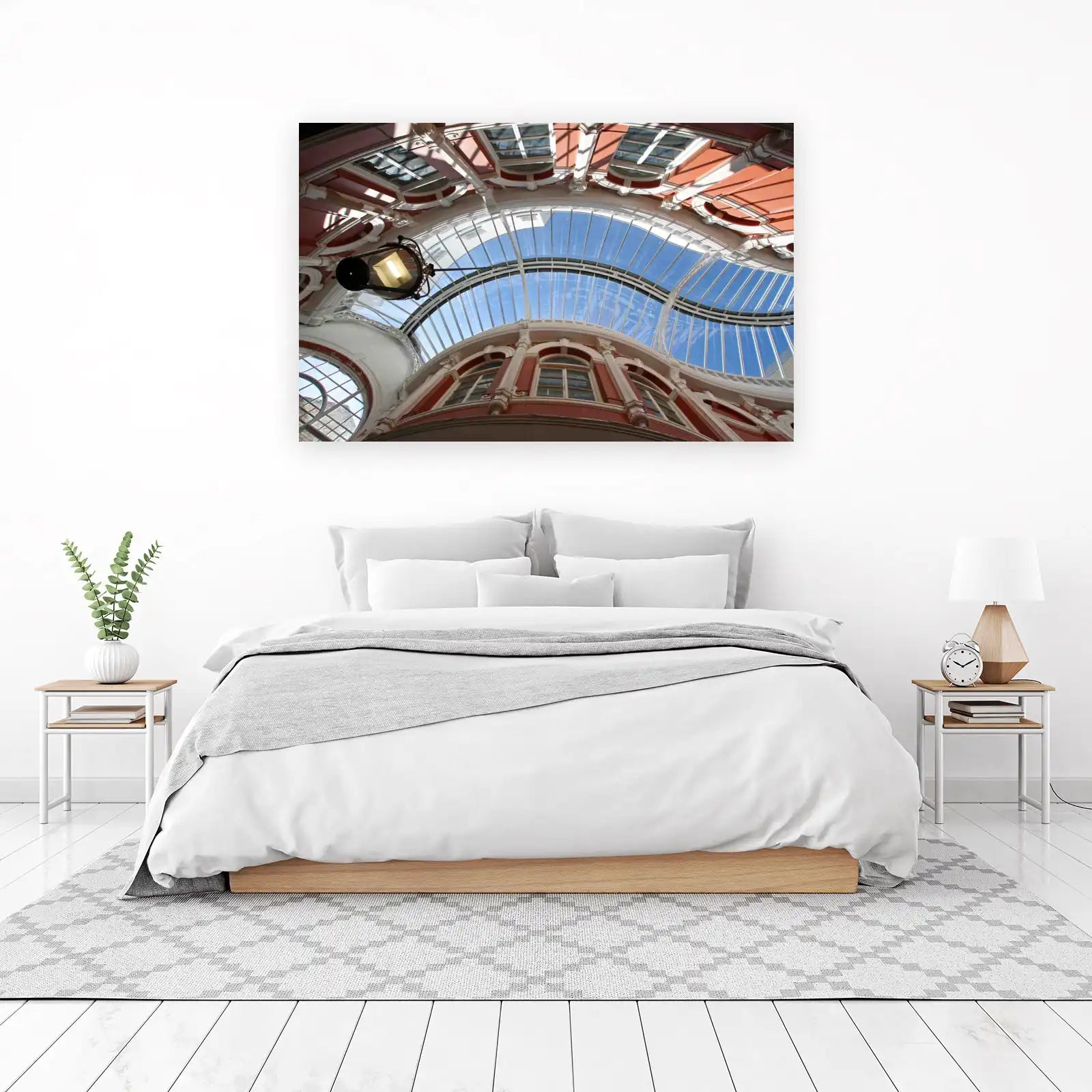 Architectural Grandeur Sky Dome Wall Art