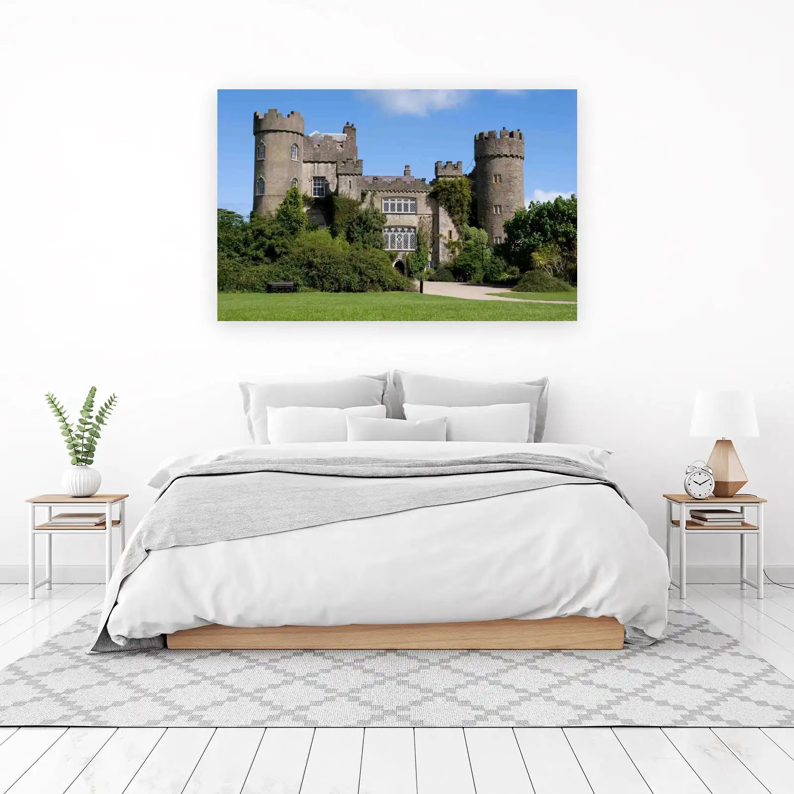 Historic Castle Landscape Wall Art