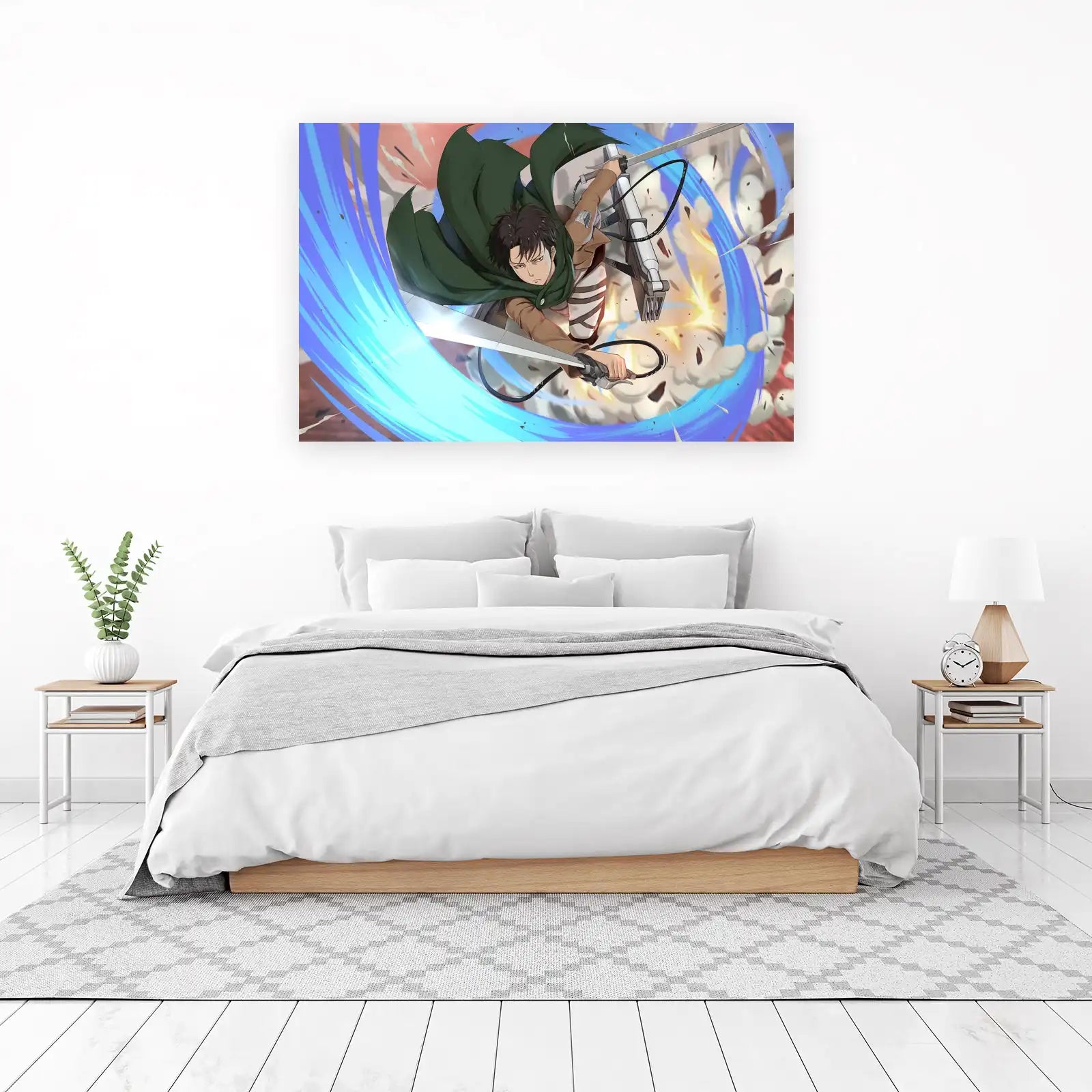 Levi Ackerman Attack on Titan Wall Art