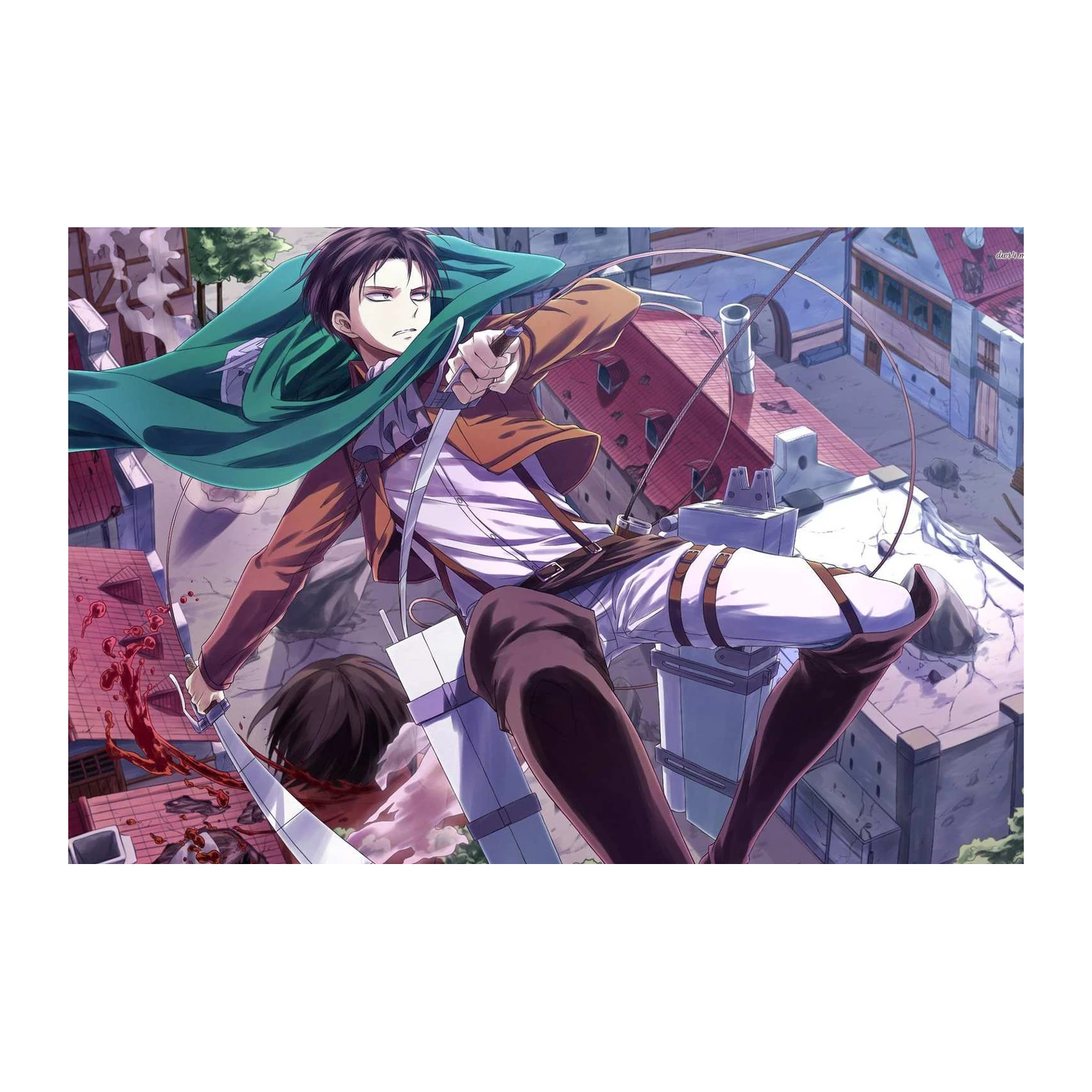 Levi Ackerman Attack on Titan Wall Art
