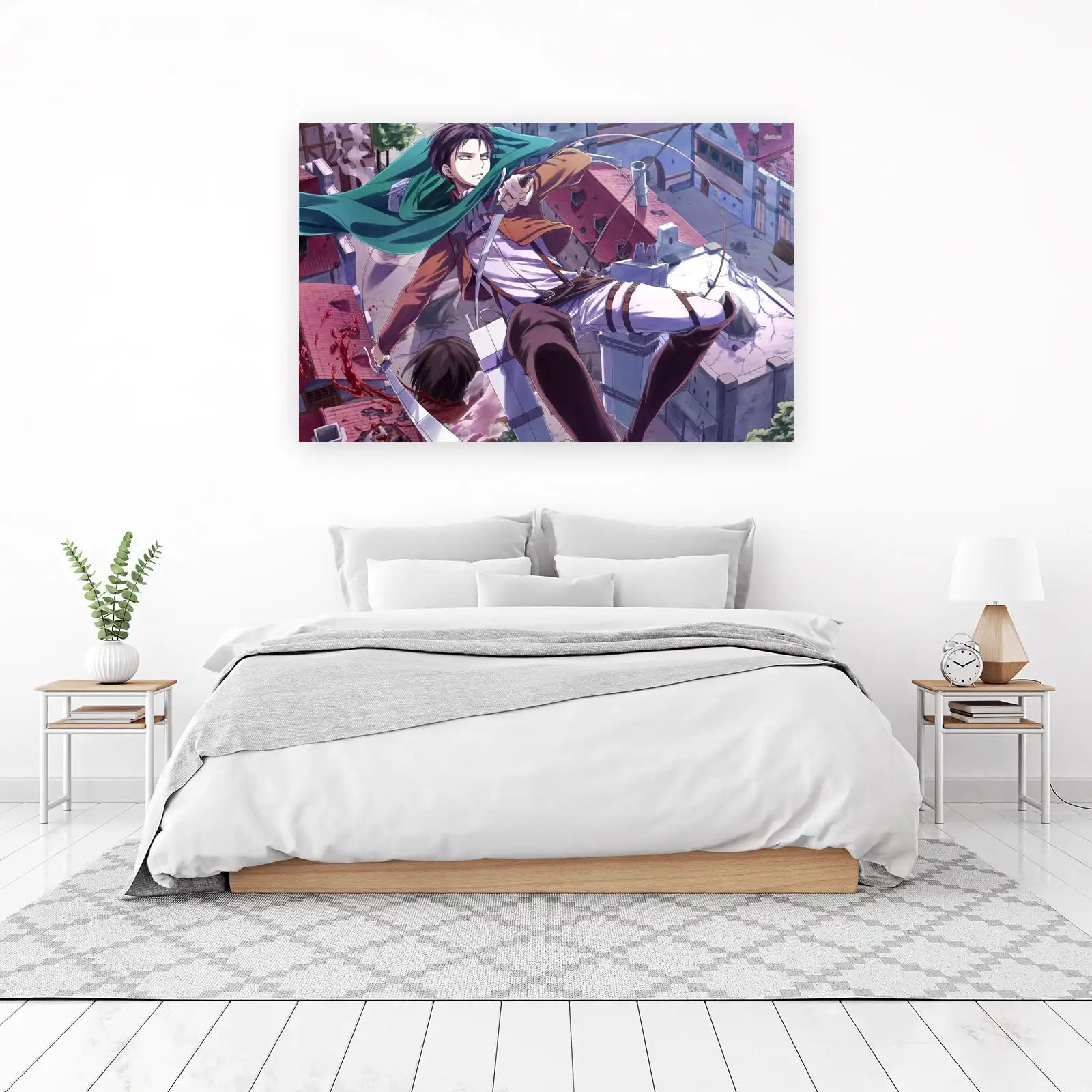 Levi Ackerman Attack on Titan Wall Art