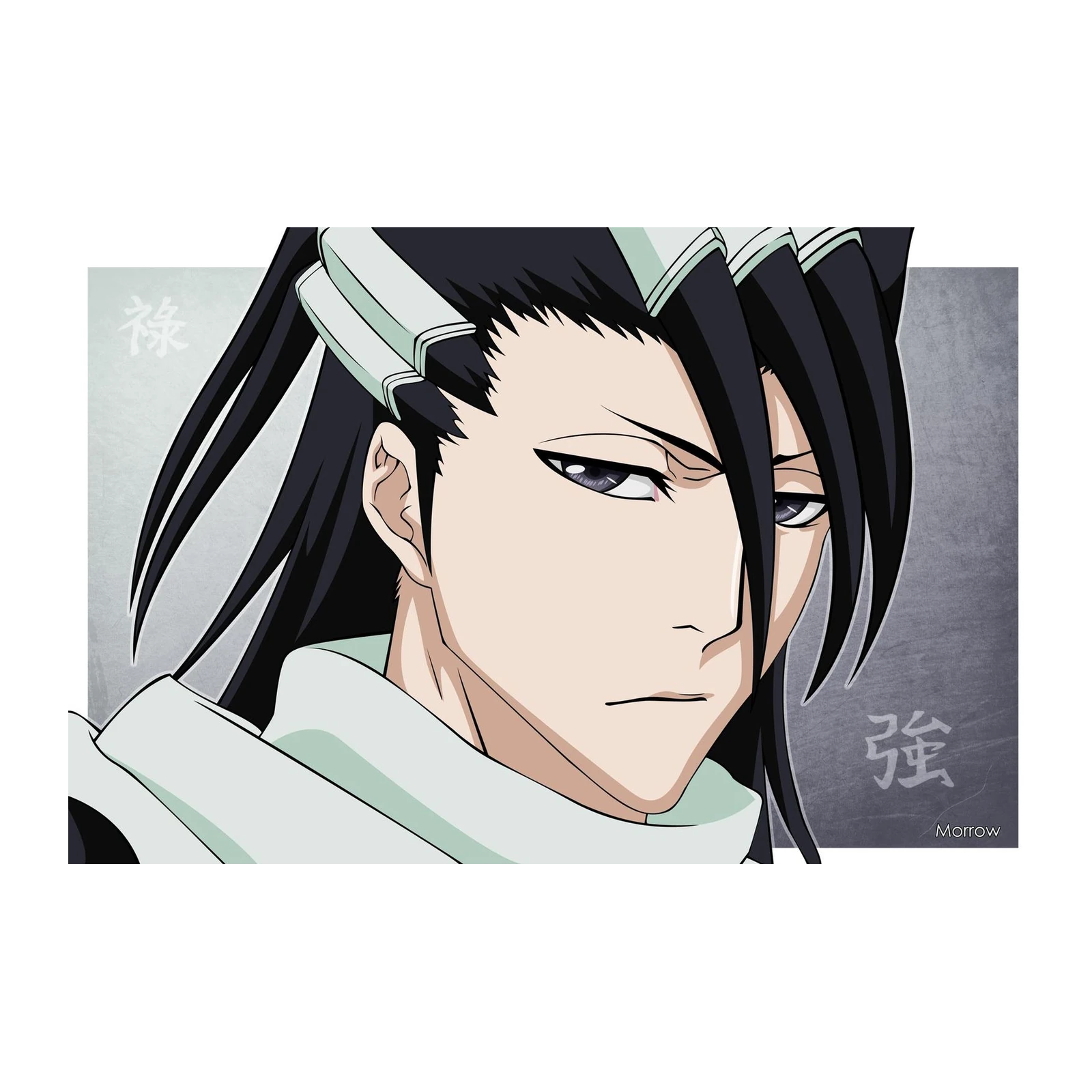 Anime 'Byakuya Kuchiki' Wall Art