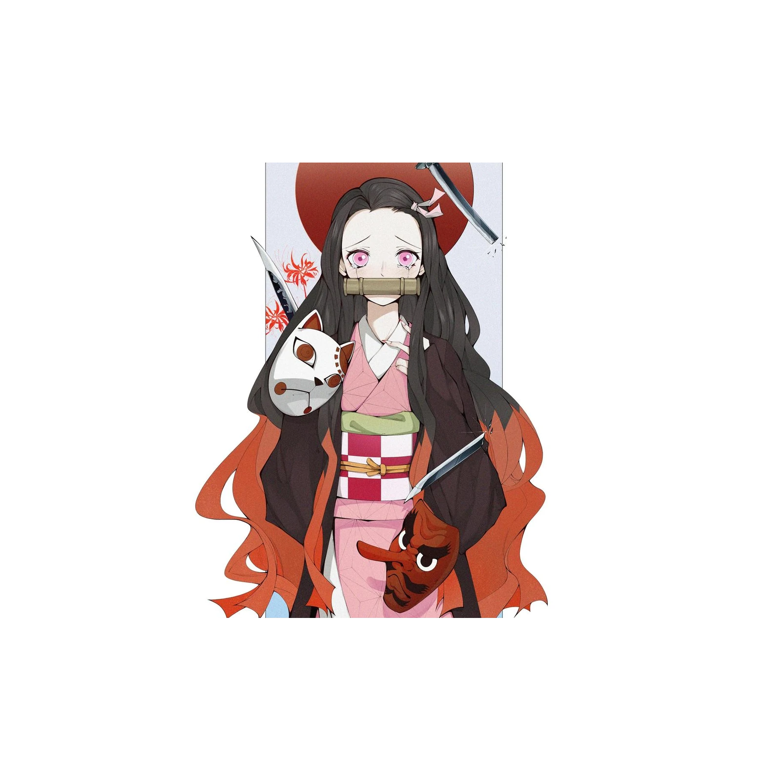 Anime Nezuko Wall Art Wall Art