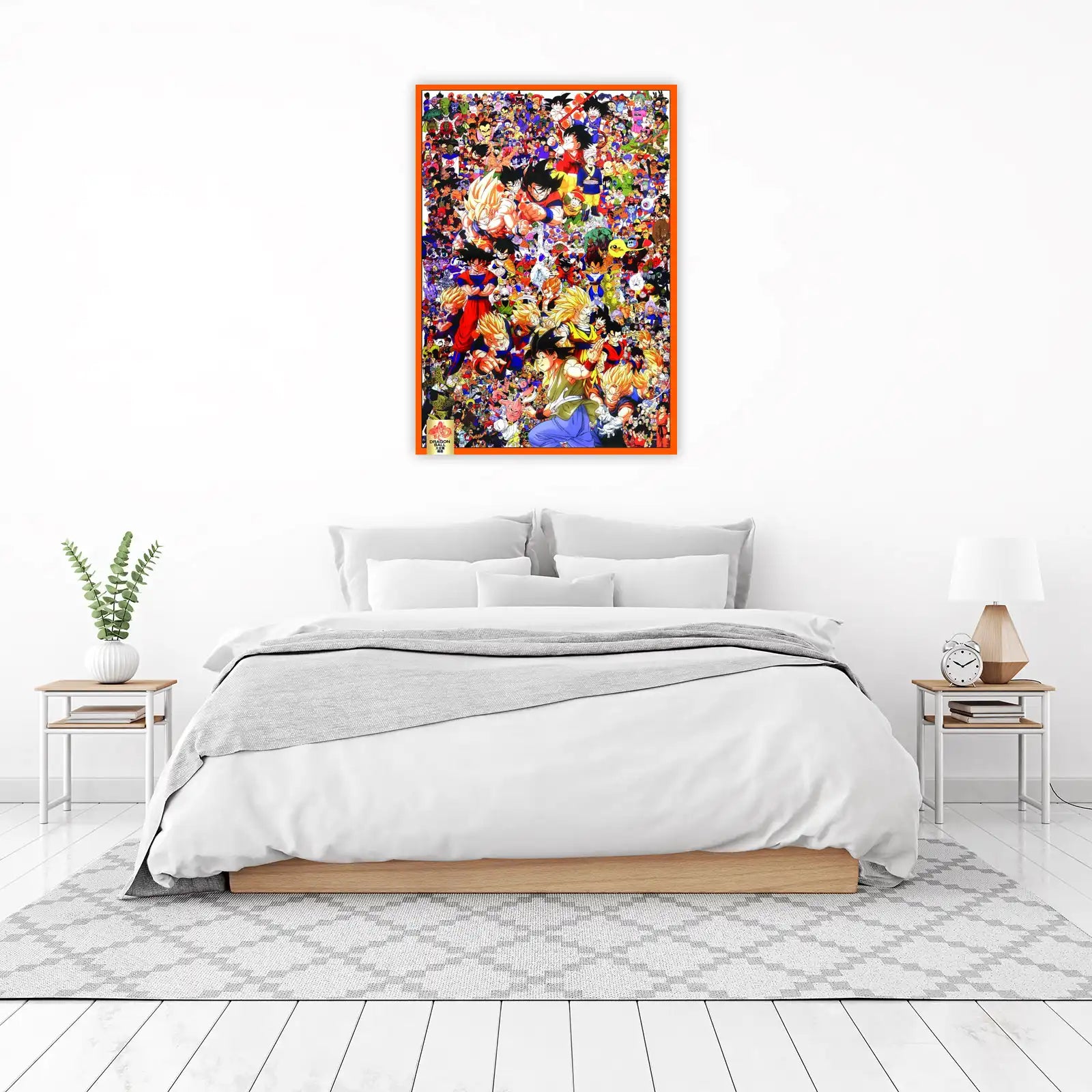 Epic Dragon Ball Z Collage Wall Art