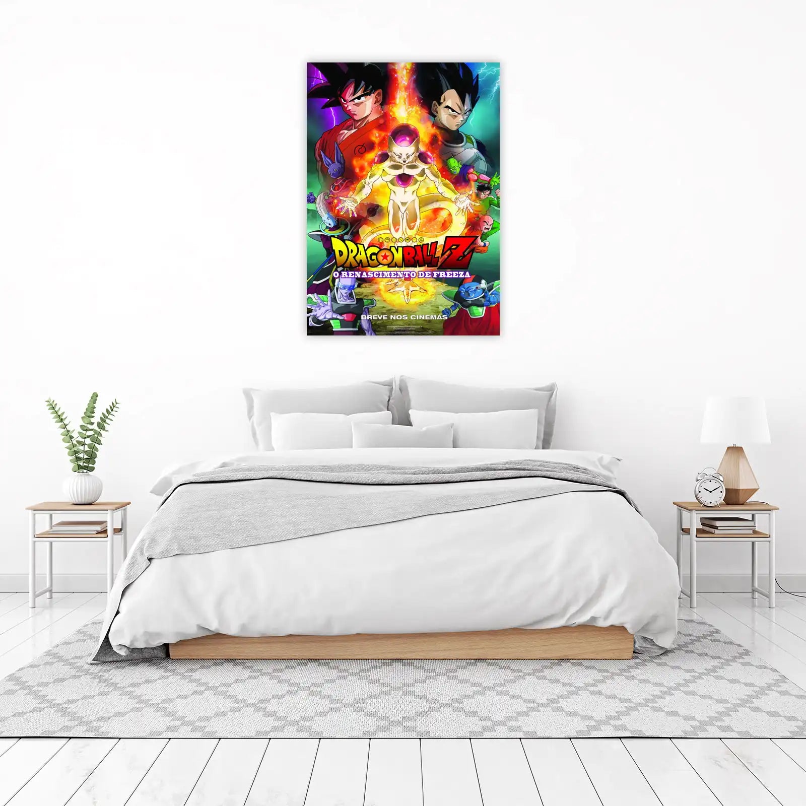 Dragon Ball Z Frieza Saga Epic Battle Wall Art